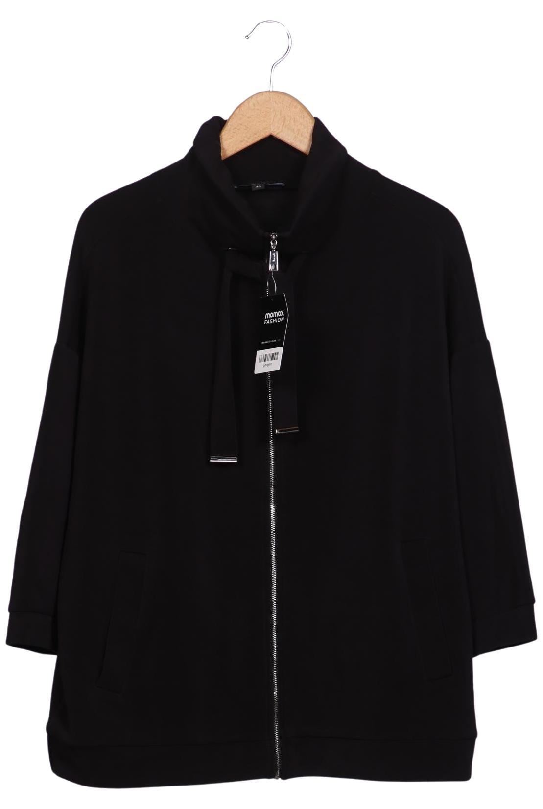 

Comma Damen Sweatshirt, schwarz, Gr. 40