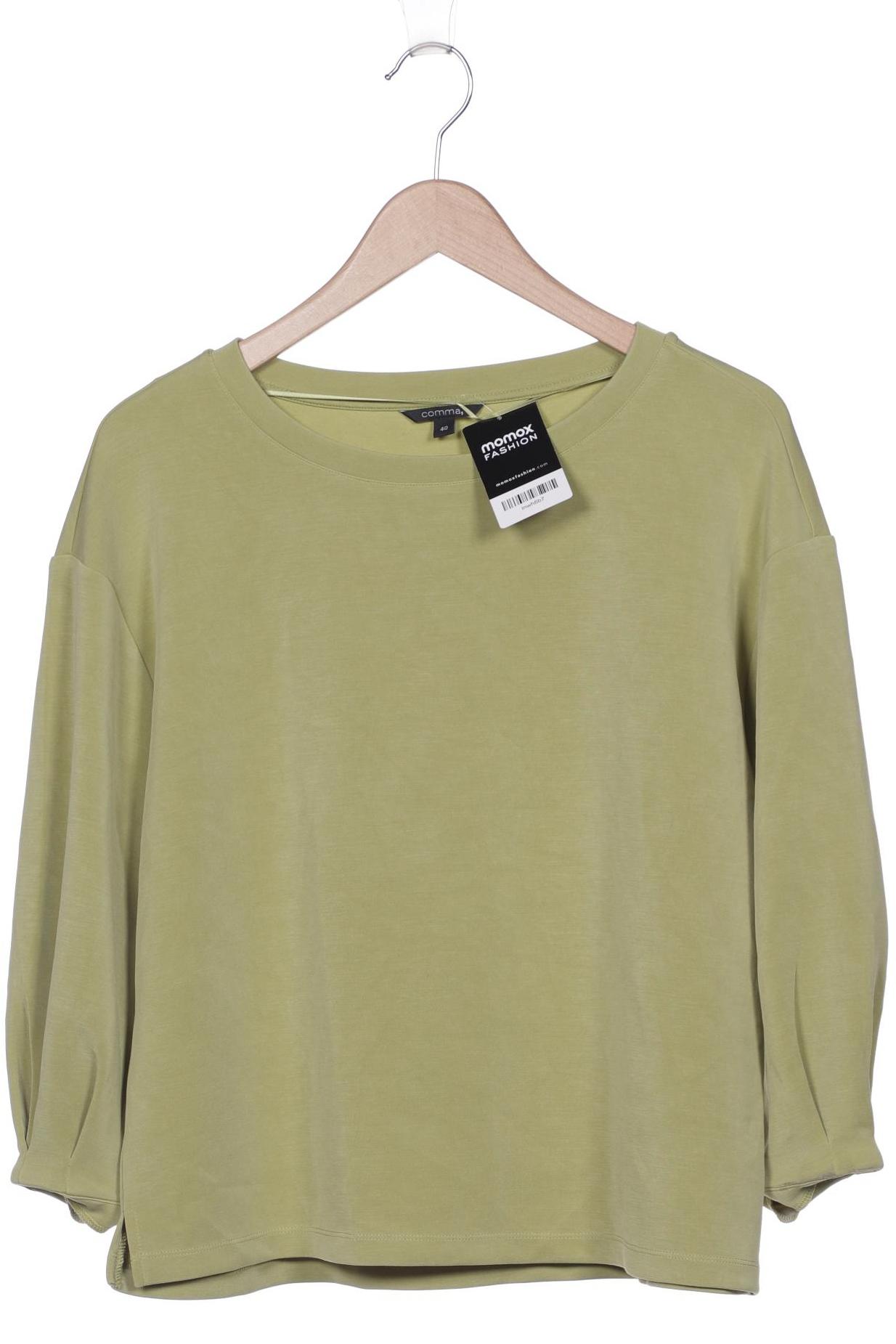 

Comma Damen Sweatshirt, hellgrün