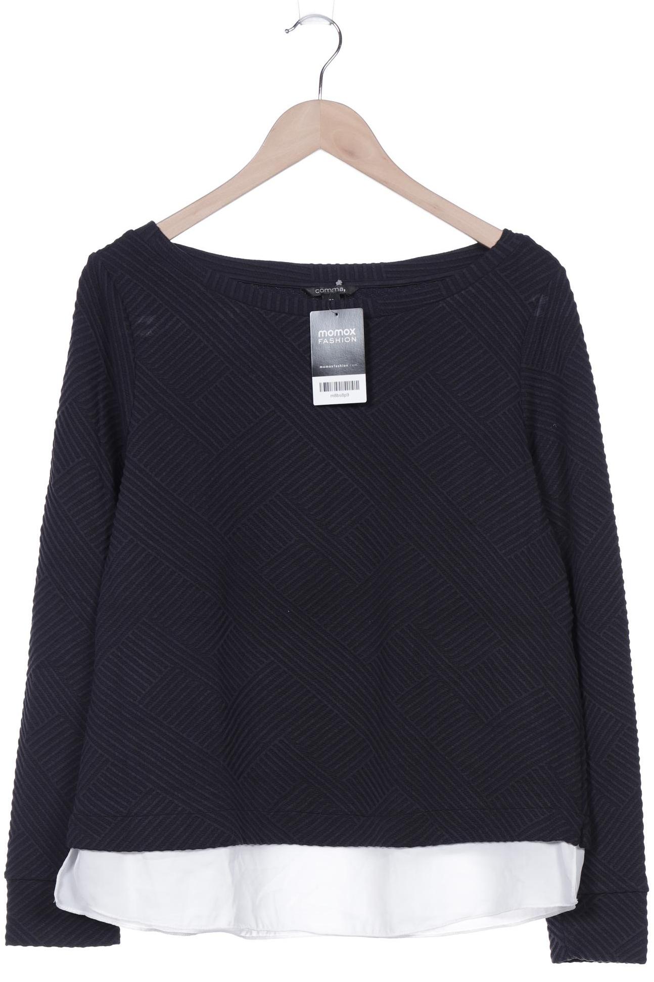 

Comma Damen Sweatshirt, marineblau, Gr. 42
