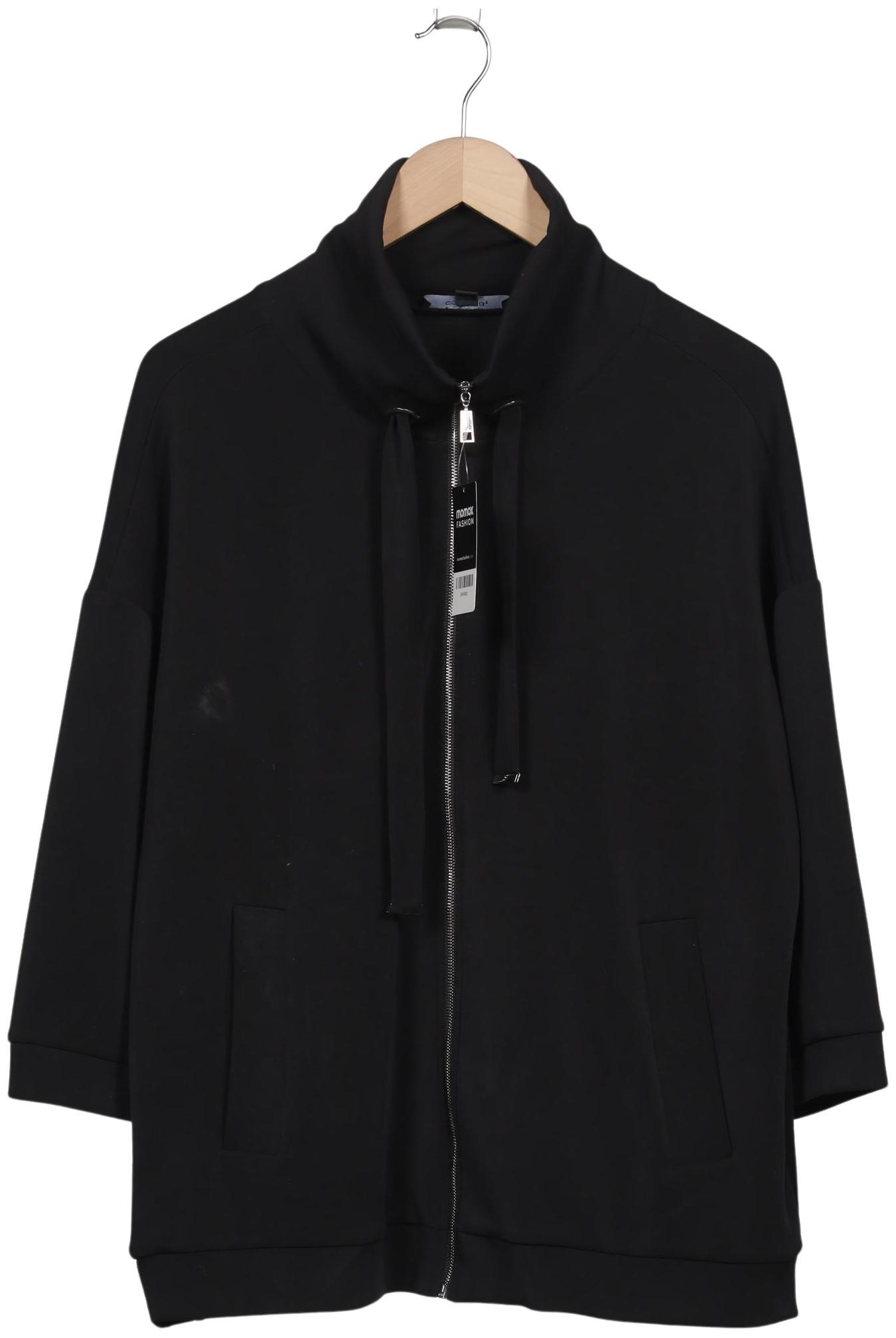 

Comma Damen Sweatshirt, schwarz, Gr. 42