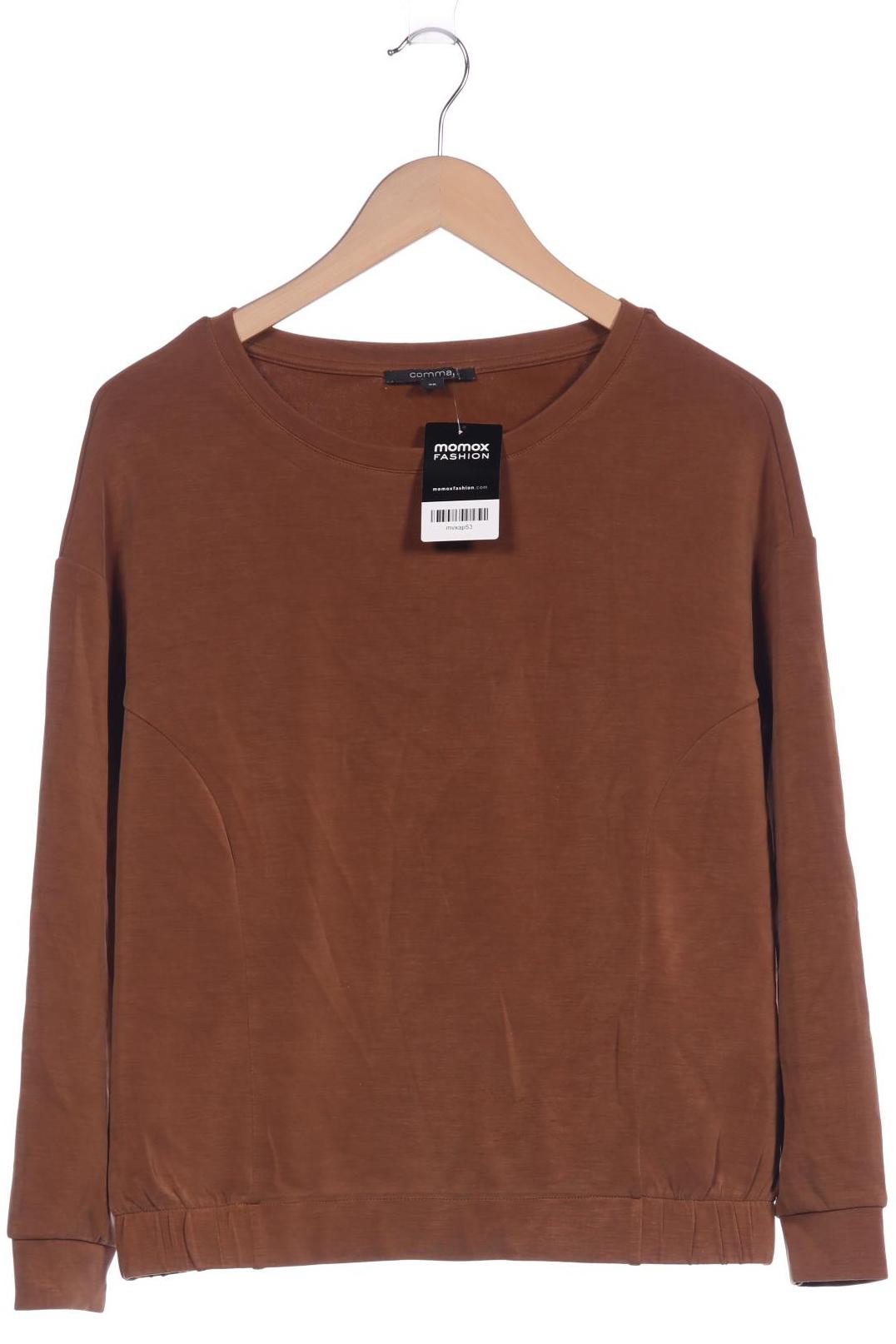 

Comma Damen Sweatshirt, braun, Gr. 36