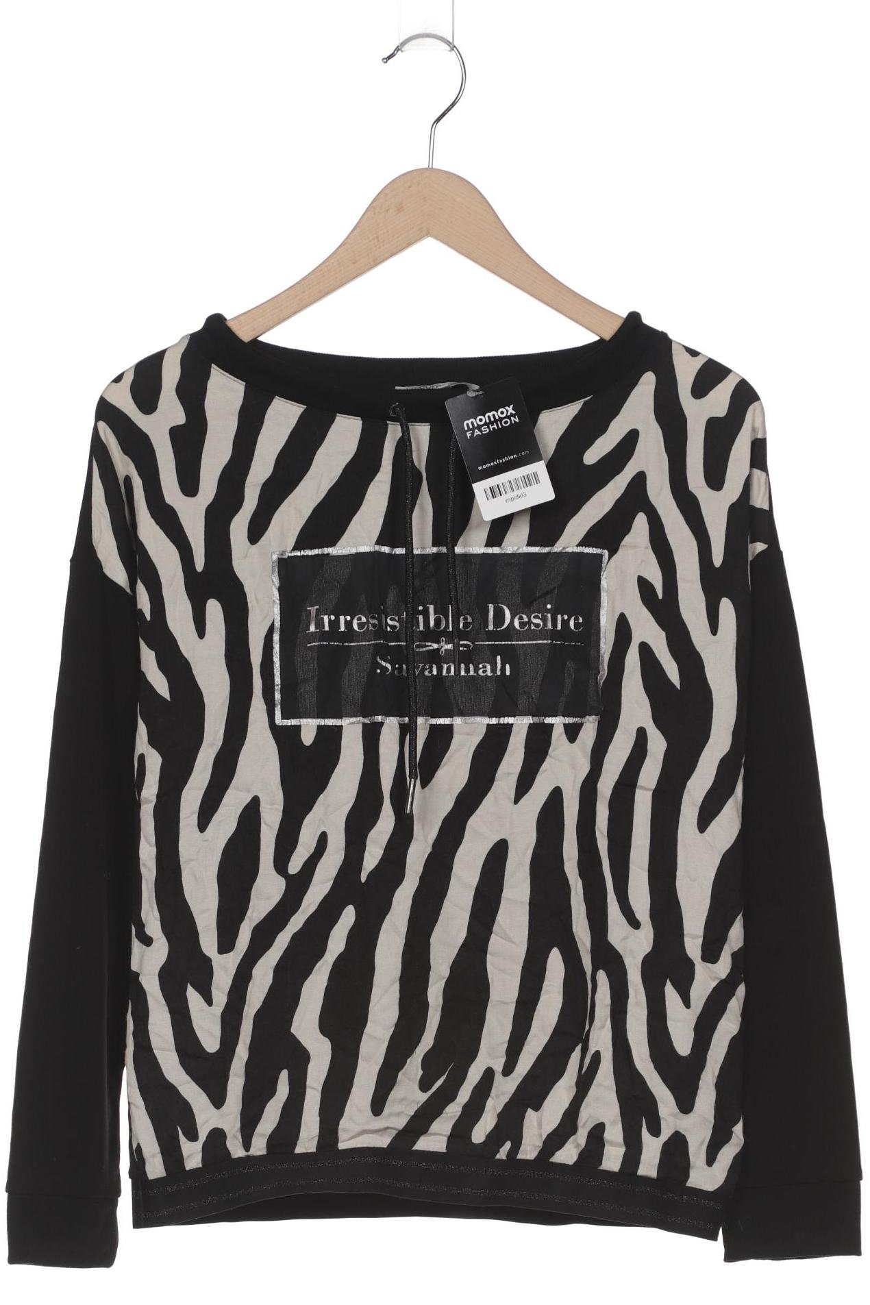 

Comma Damen Sweatshirt, schwarz, Gr. 36