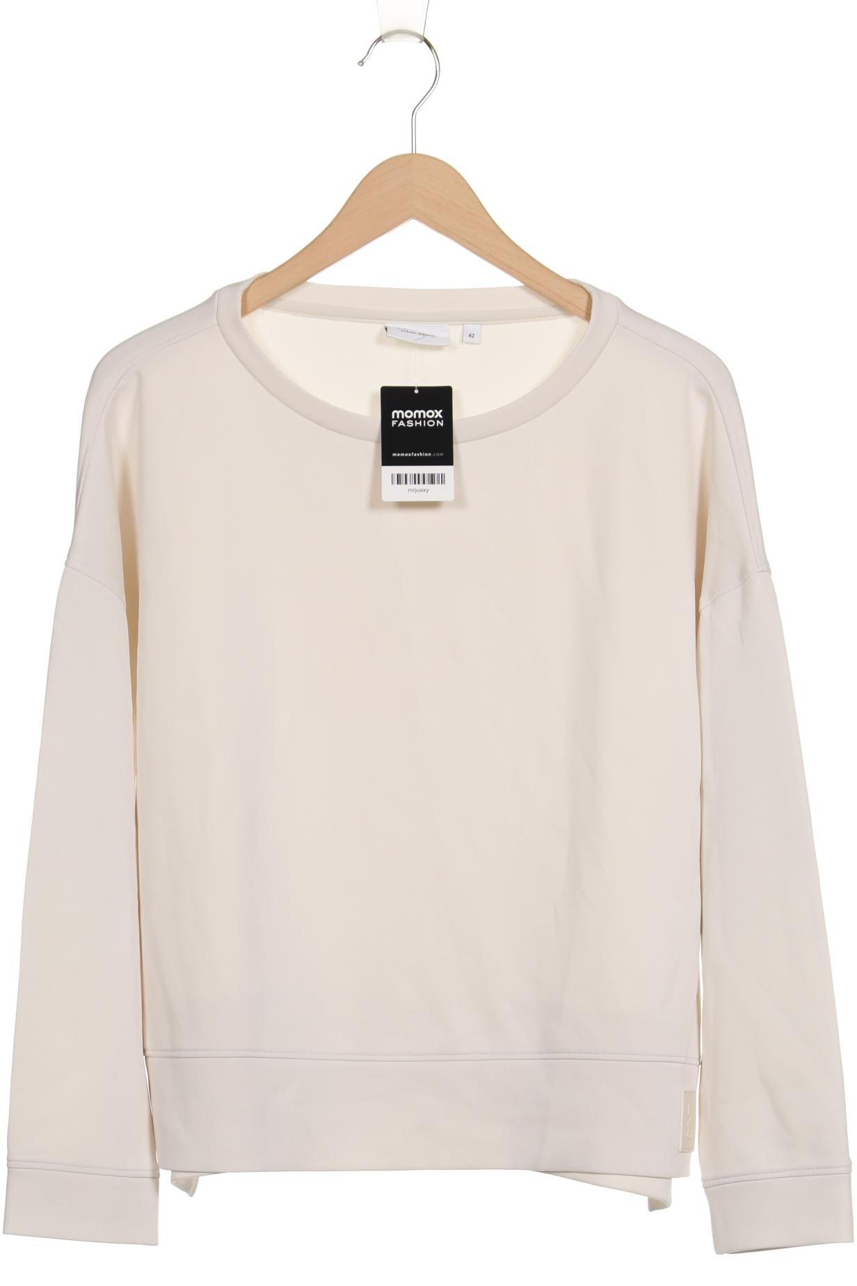 

Comma Damen Sweatshirt, cremeweiß, Gr. 42