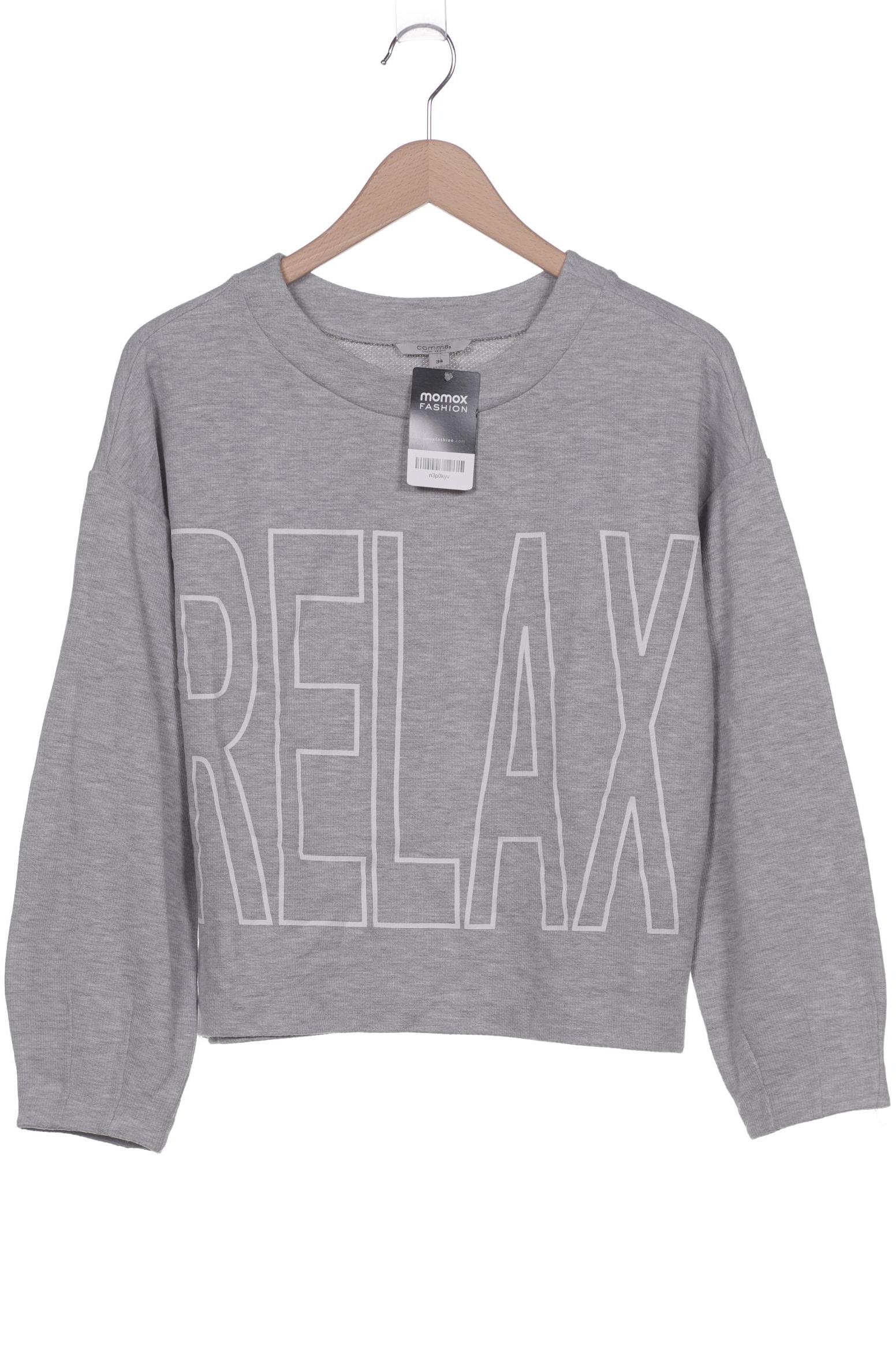 

Comma Damen Sweatshirt, grau, Gr. 34