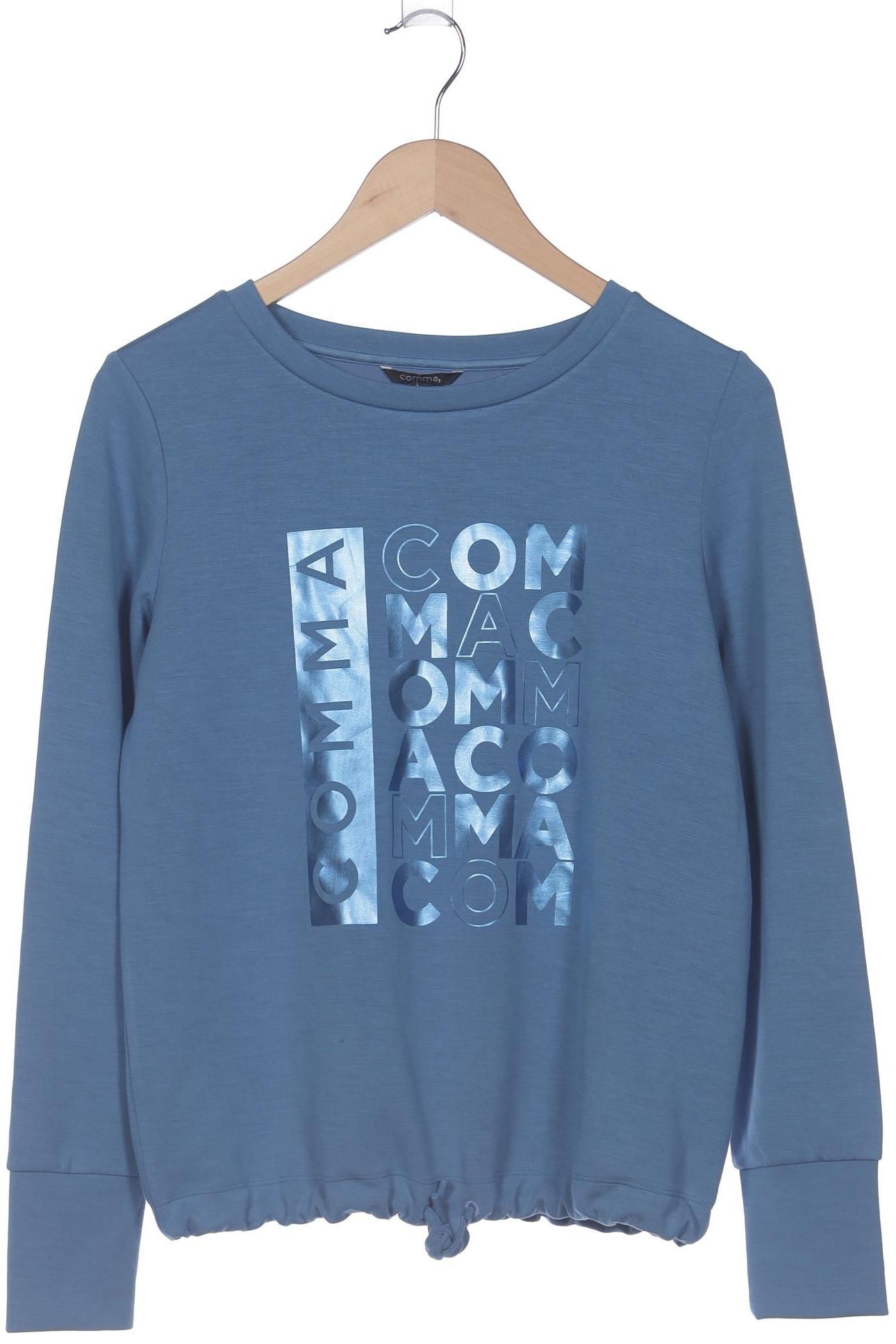 

Comma Damen Sweatshirt, blau, Gr. 36