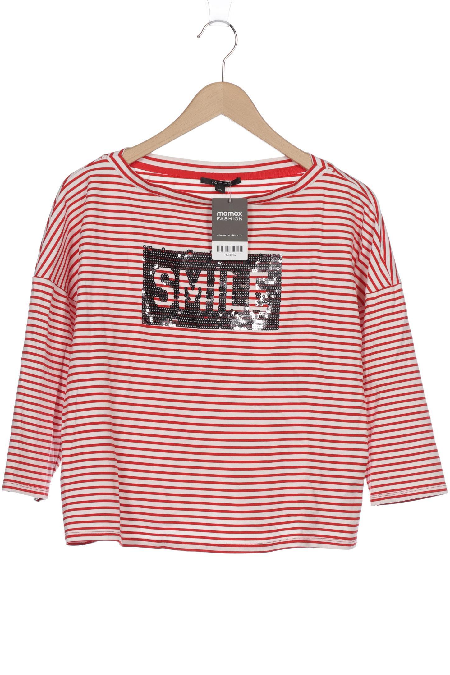 

Comma Damen Sweatshirt, rot, Gr. 40