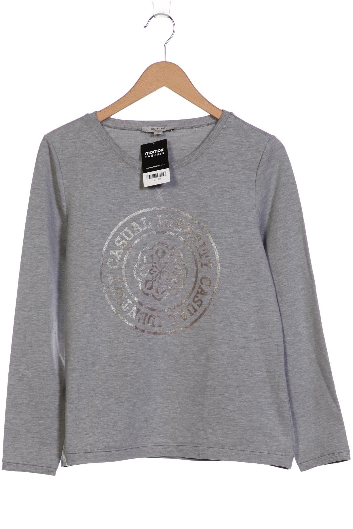 

Comma Damen Sweatshirt, grau, Gr. 38