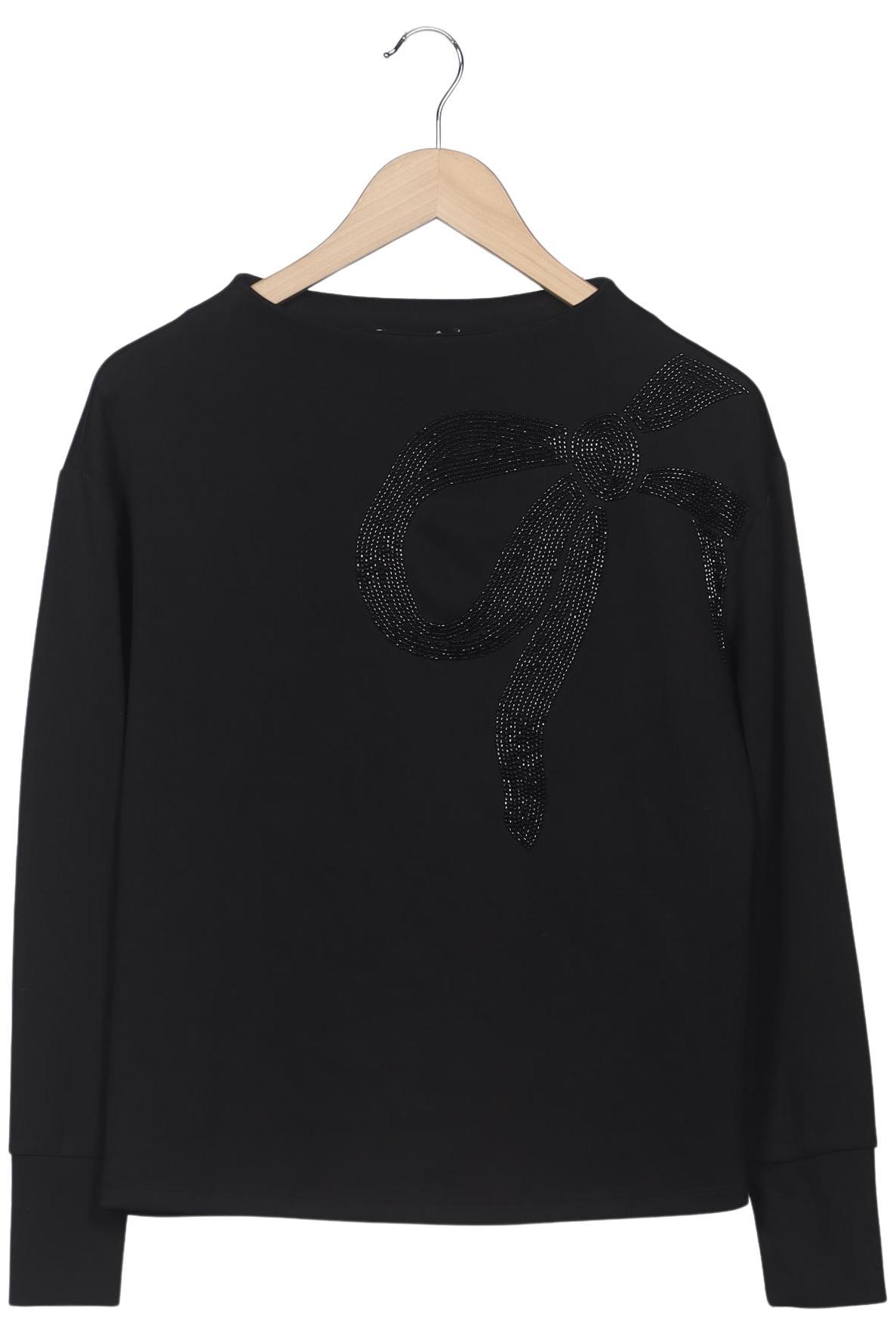 

Comma Damen Sweatshirt, schwarz, Gr. 36