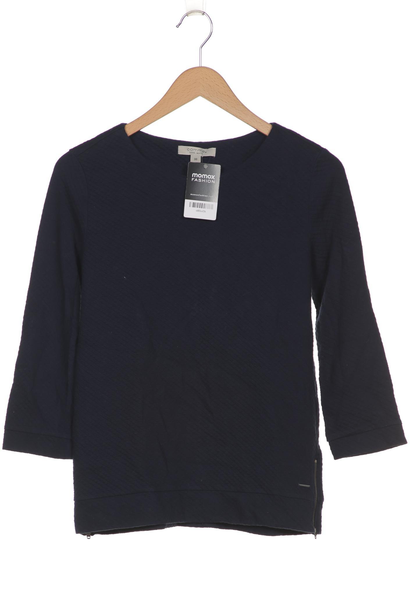 

Comma Damen Sweatshirt, marineblau