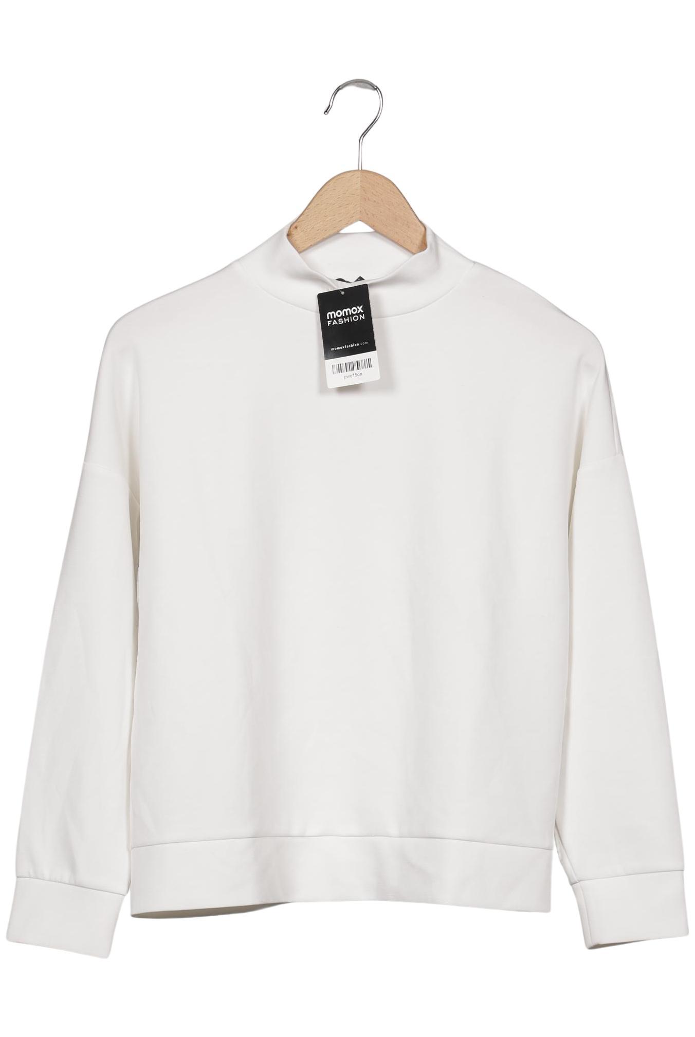 

Comma Damen Sweatshirt, weiß, Gr. 34