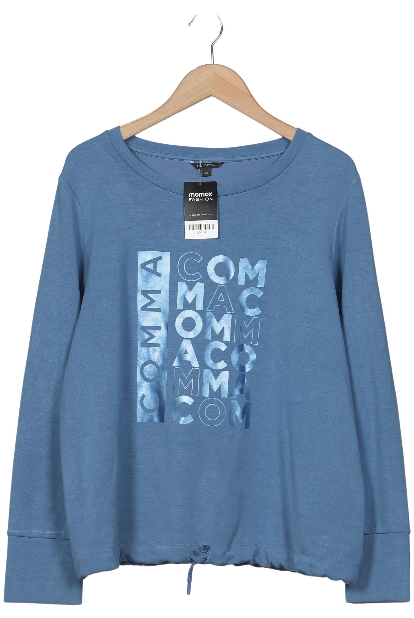 

Comma Damen Sweatshirt, blau, Gr. 46