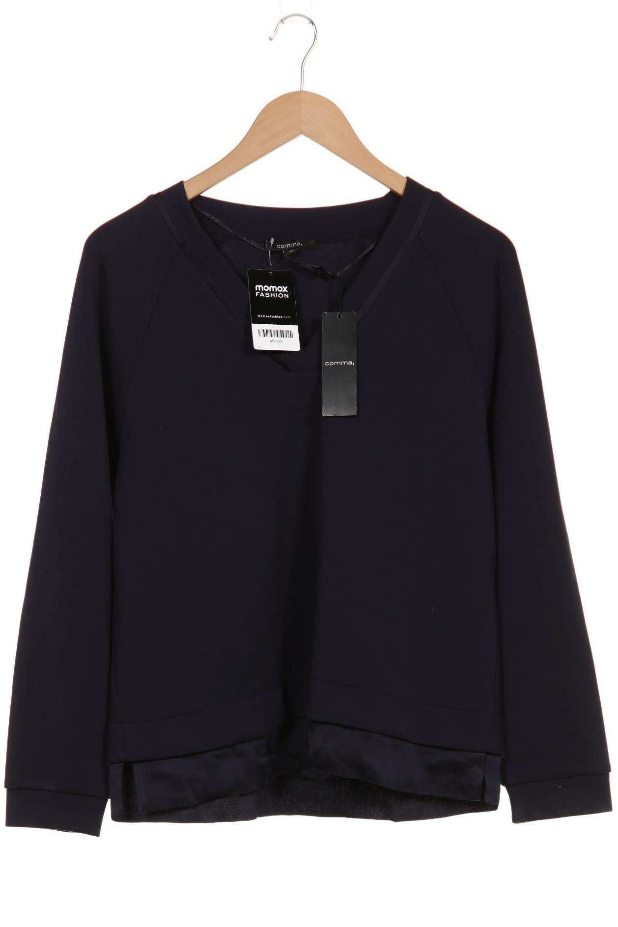 

Comma Damen Sweatshirt, marineblau, Gr. 36