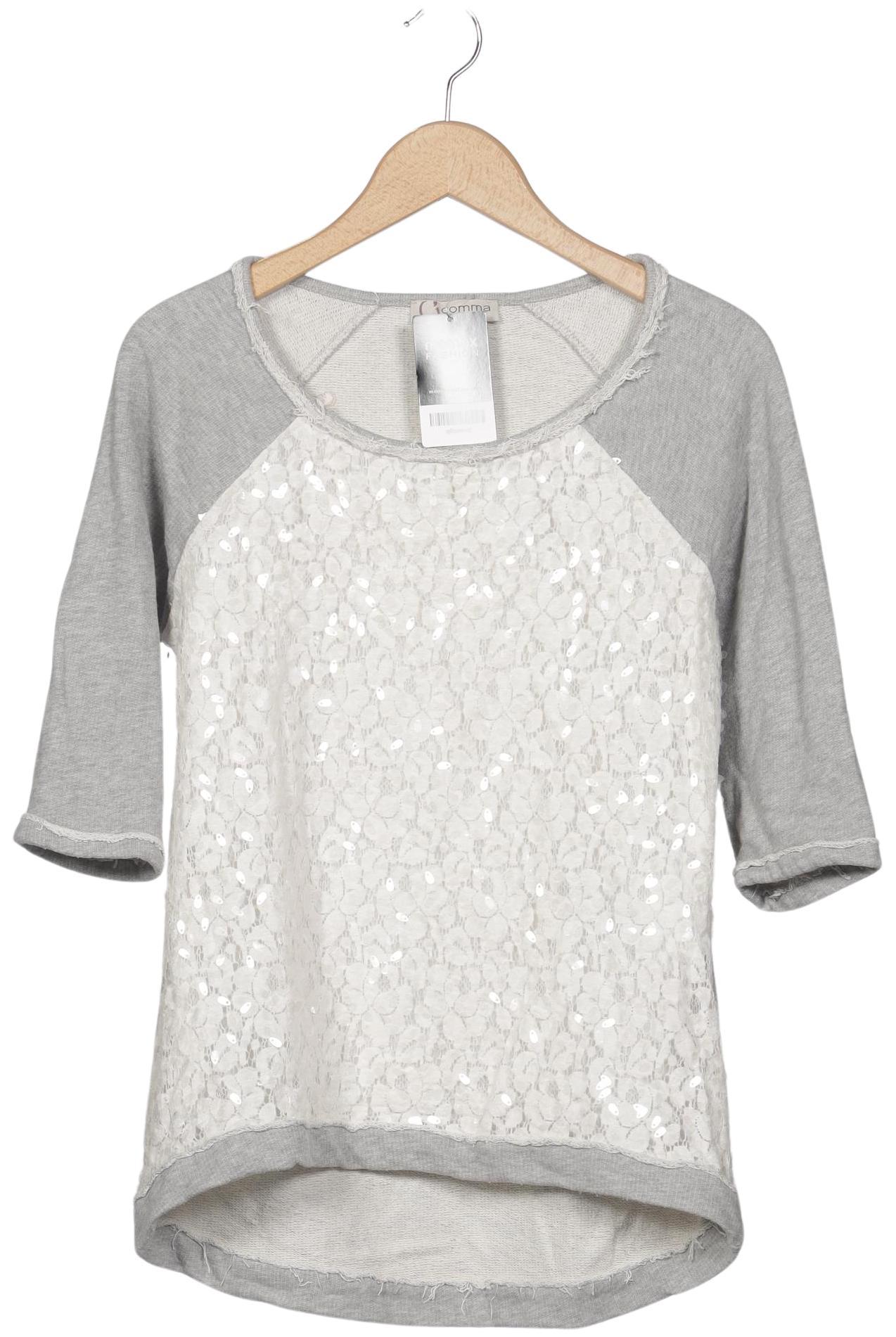 

Comma Damen Sweatshirt, grau, Gr. 38