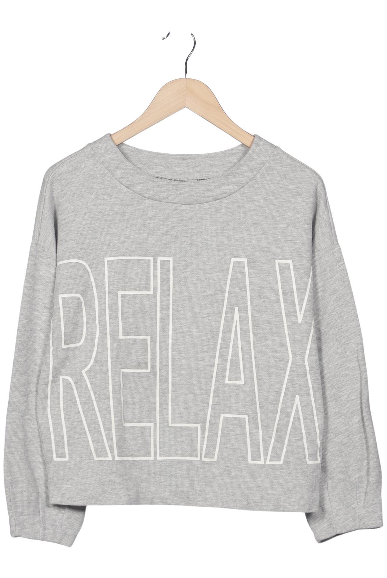 

Comma Damen Sweatshirt, grau, Gr. 36