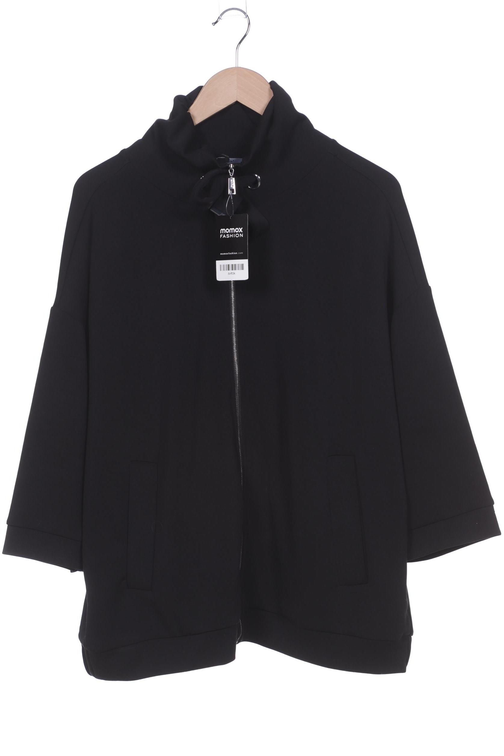 

Comma Damen Sweatshirt, schwarz, Gr. 44