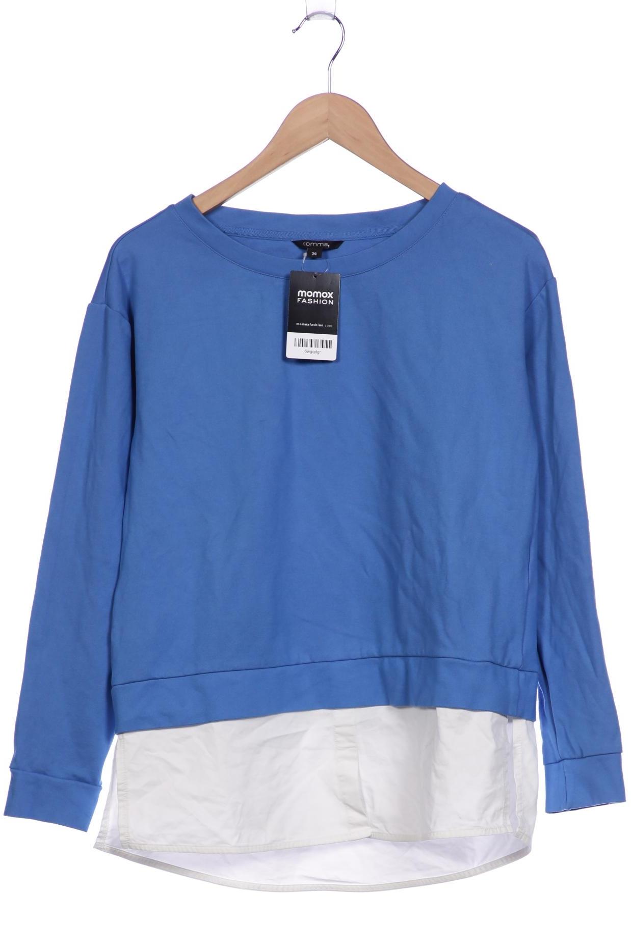 

Comma Damen Sweatshirt, blau, Gr. 36