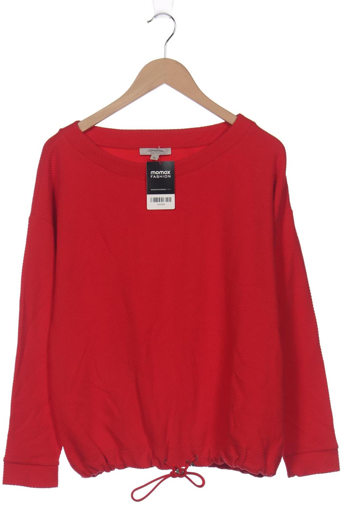 

Comma Damen Sweatshirt, rot, Gr. 38