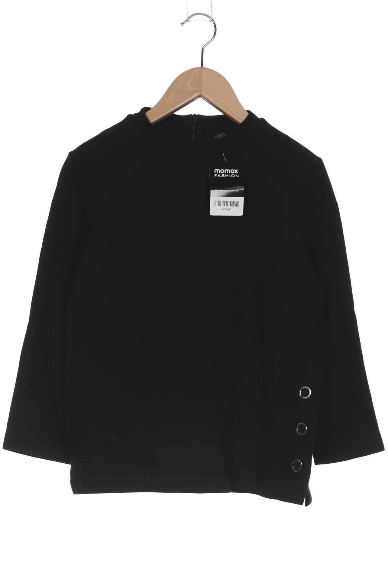 

Comma Damen Sweatshirt, schwarz, Gr. 36