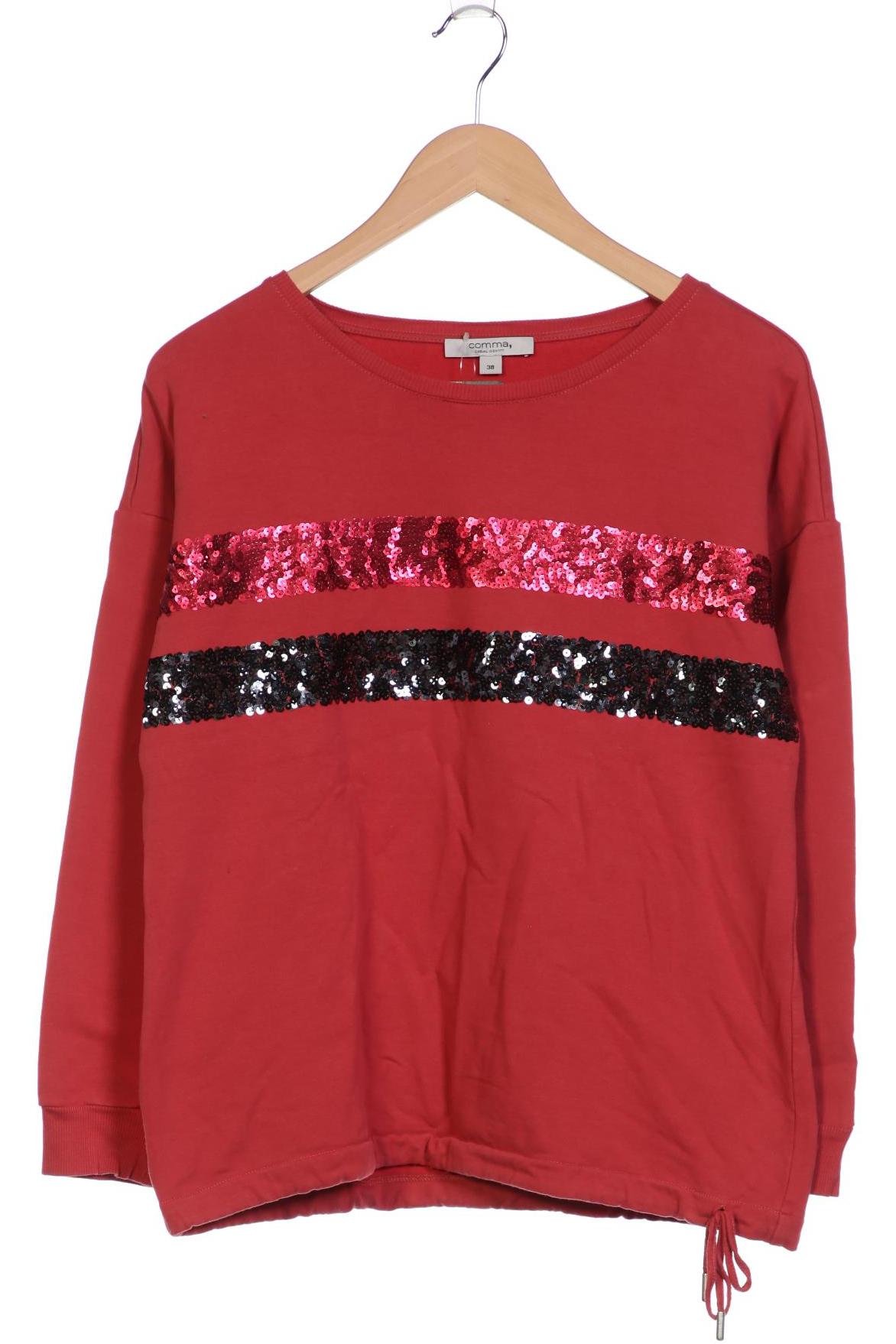 

Comma Damen Sweatshirt, rot, Gr. 38