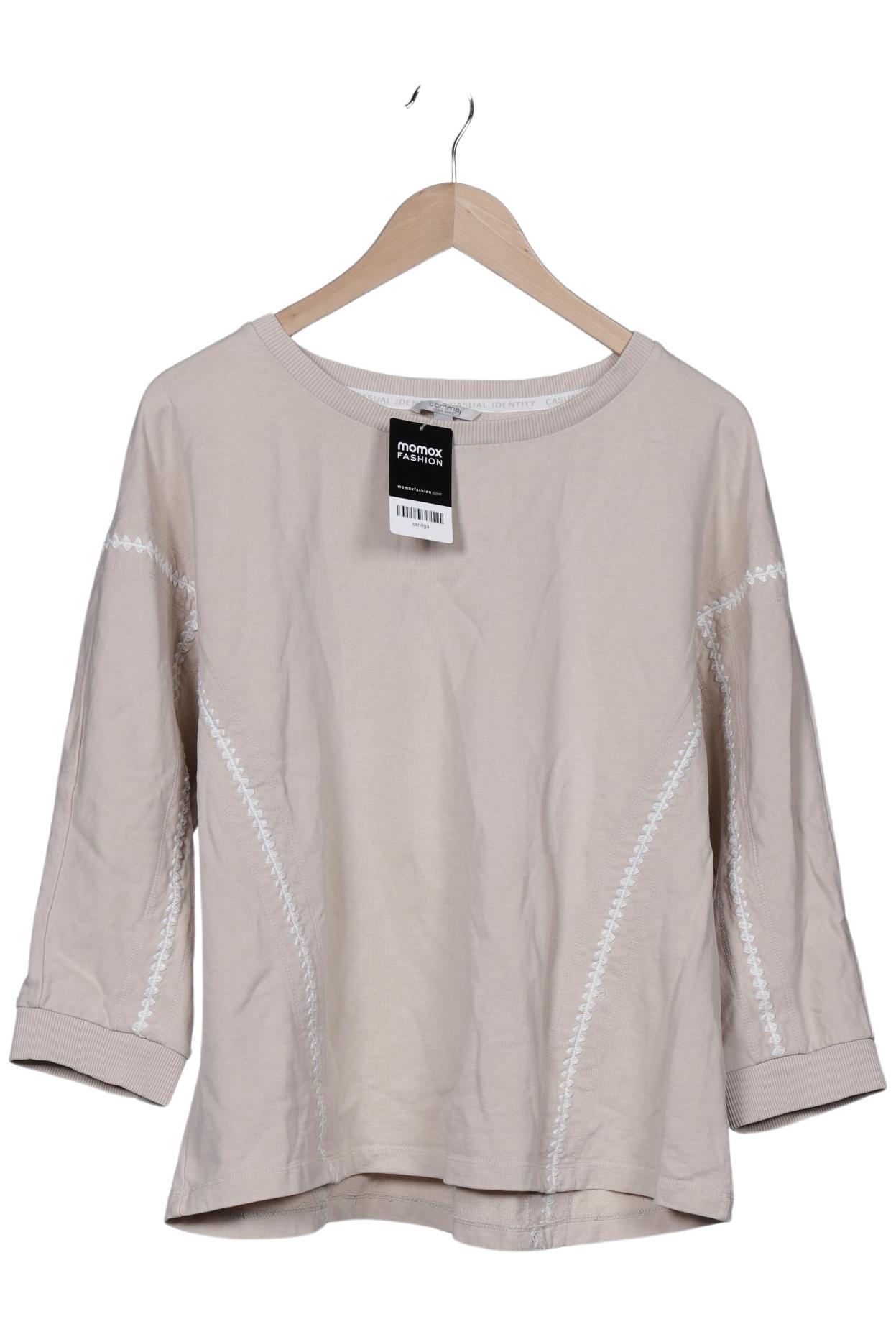 

Comma Damen Sweatshirt, beige, Gr. 46