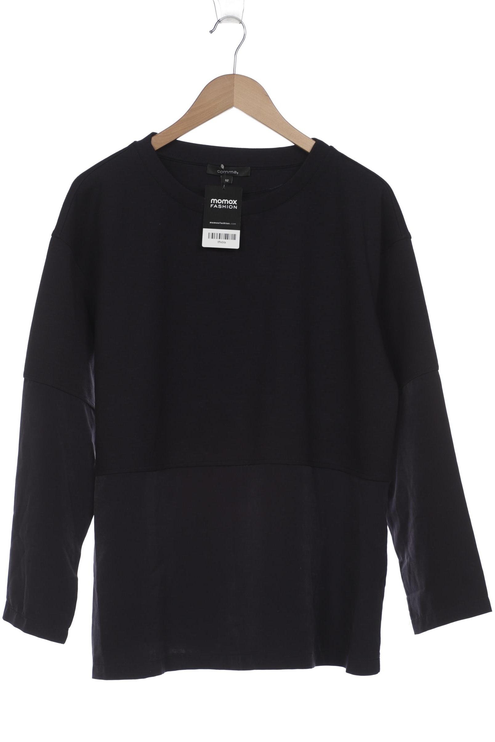 

Comma Damen Sweatshirt, marineblau, Gr. 42