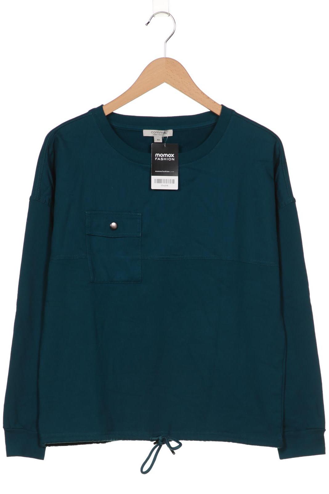 

Comma Damen Sweatshirt, türkis, Gr. 40