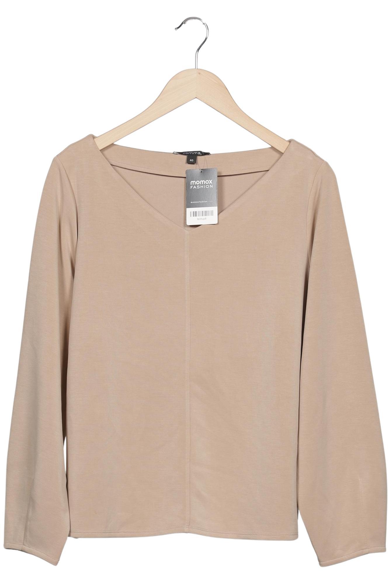 

Comma Damen Sweatshirt, beige, Gr. 40