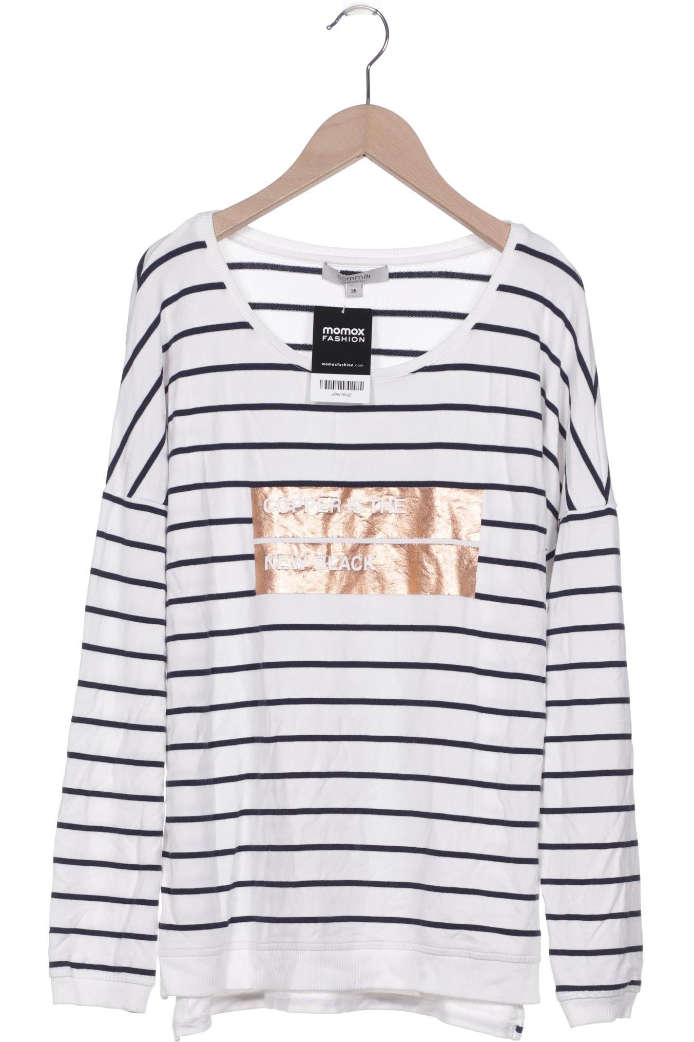 

Comma Damen Sweatshirt, weiß