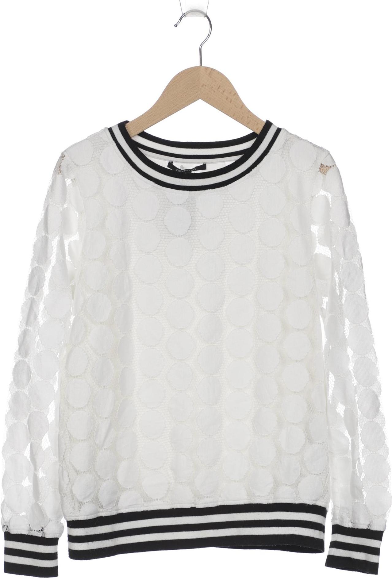 

Comma Damen Sweatshirt, weiß, Gr. 36