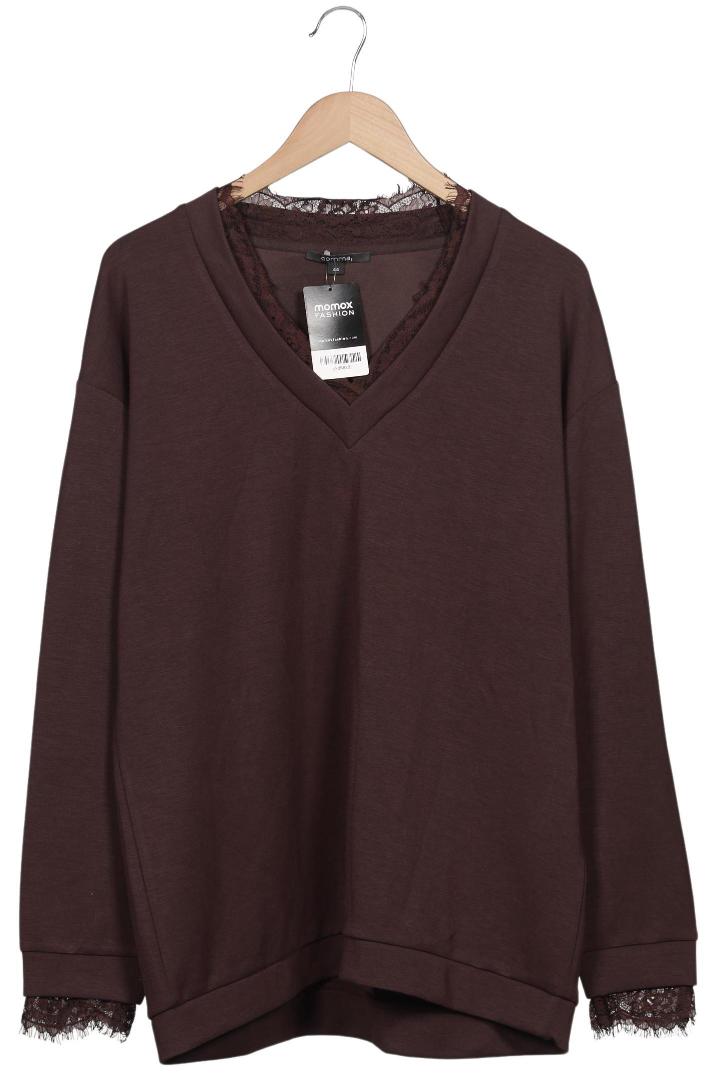 

Comma Damen Sweatshirt, braun, Gr. 44
