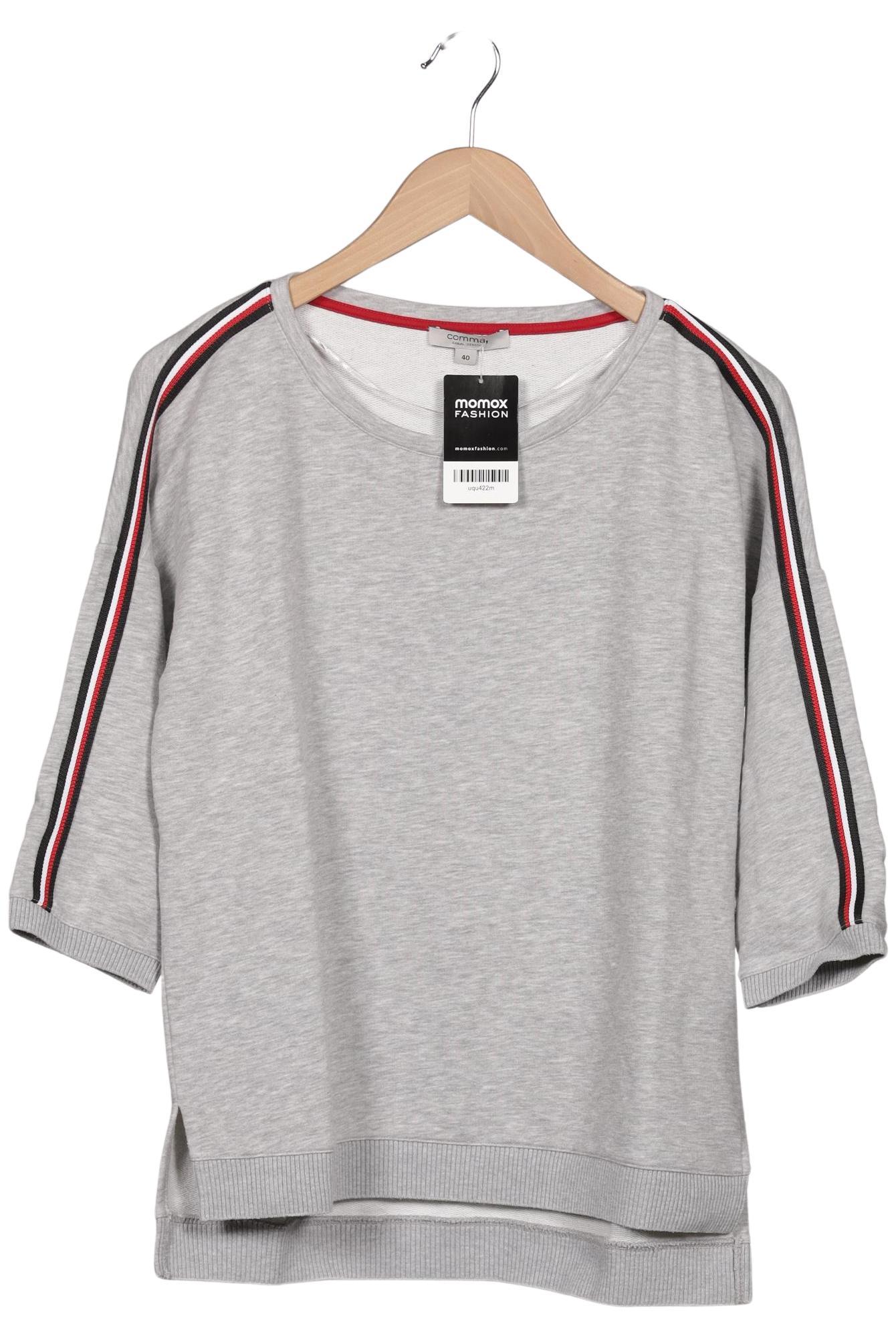 

Comma Damen Sweatshirt, grau, Gr. 40