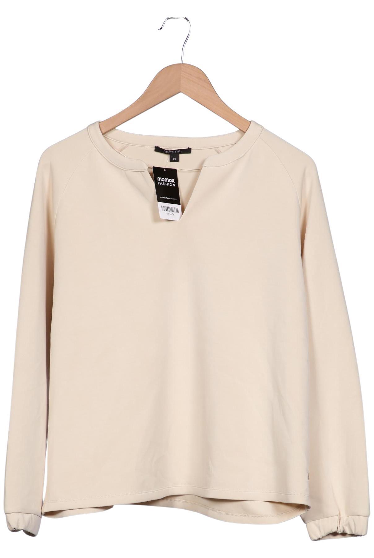 

Comma Damen Sweatshirt, beige, Gr. 44