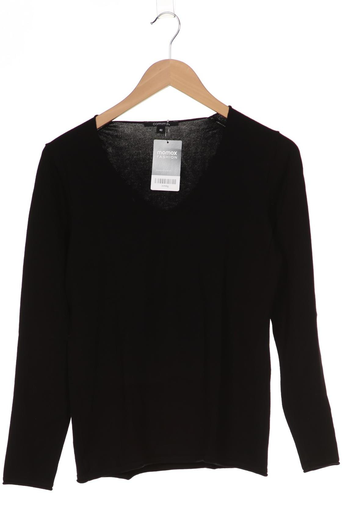 

Comma Damen Sweatshirt, schwarz