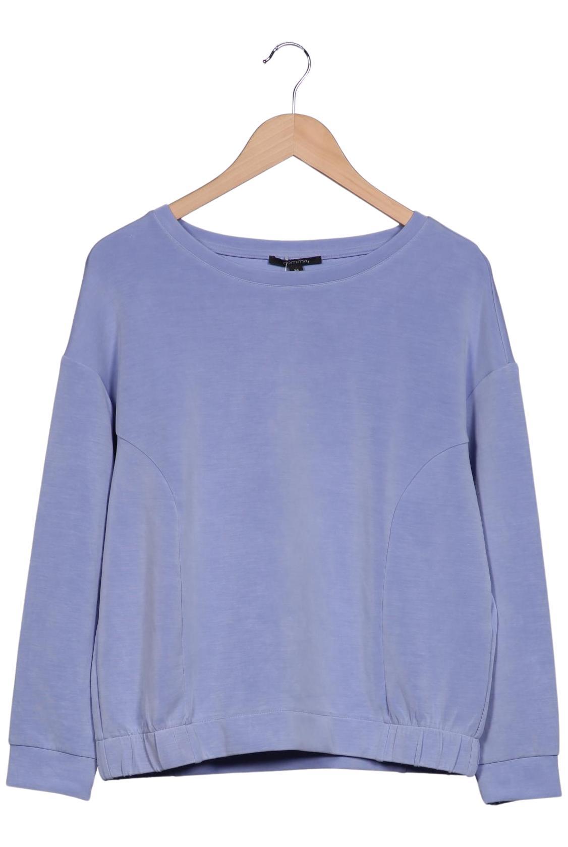 

Comma Damen Sweatshirt, hellblau, Gr. 36