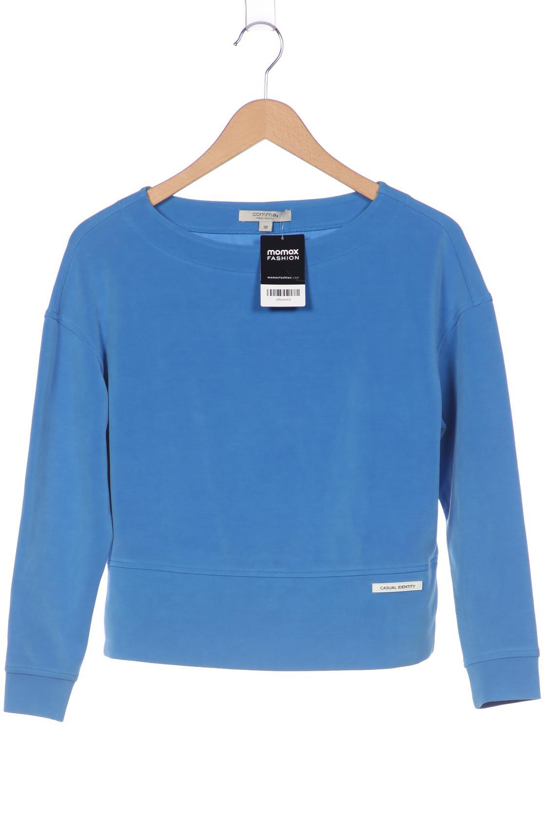 

Comma Damen Sweatshirt, blau, Gr. 32