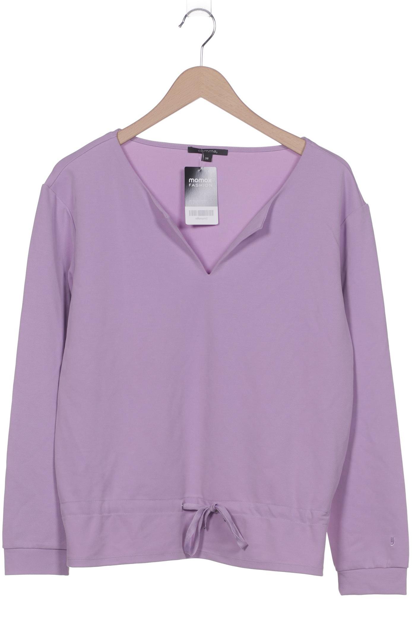 

Comma Damen Sweatshirt, flieder, Gr. 38