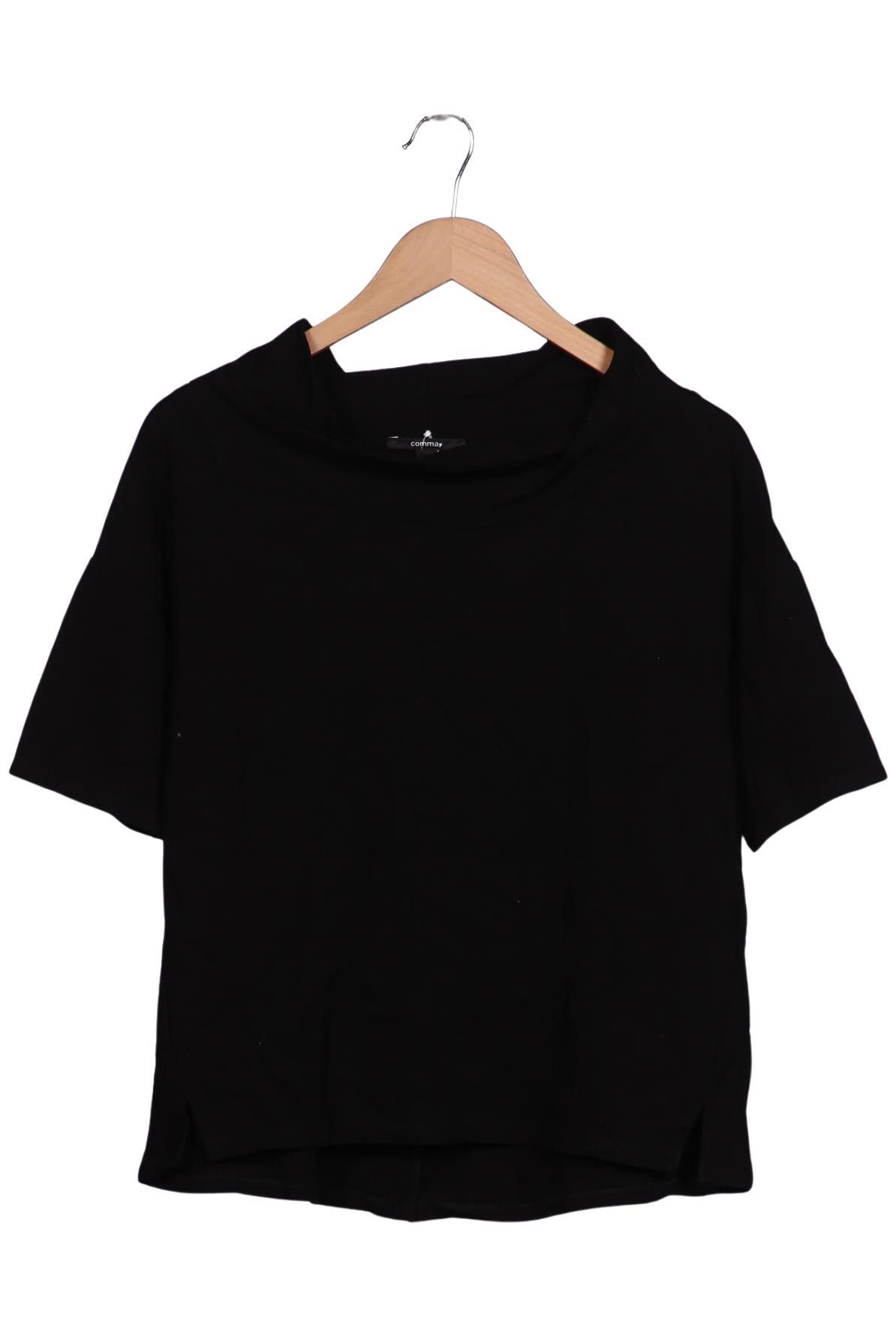 

Comma Damen Sweatshirt, schwarz, Gr. 38