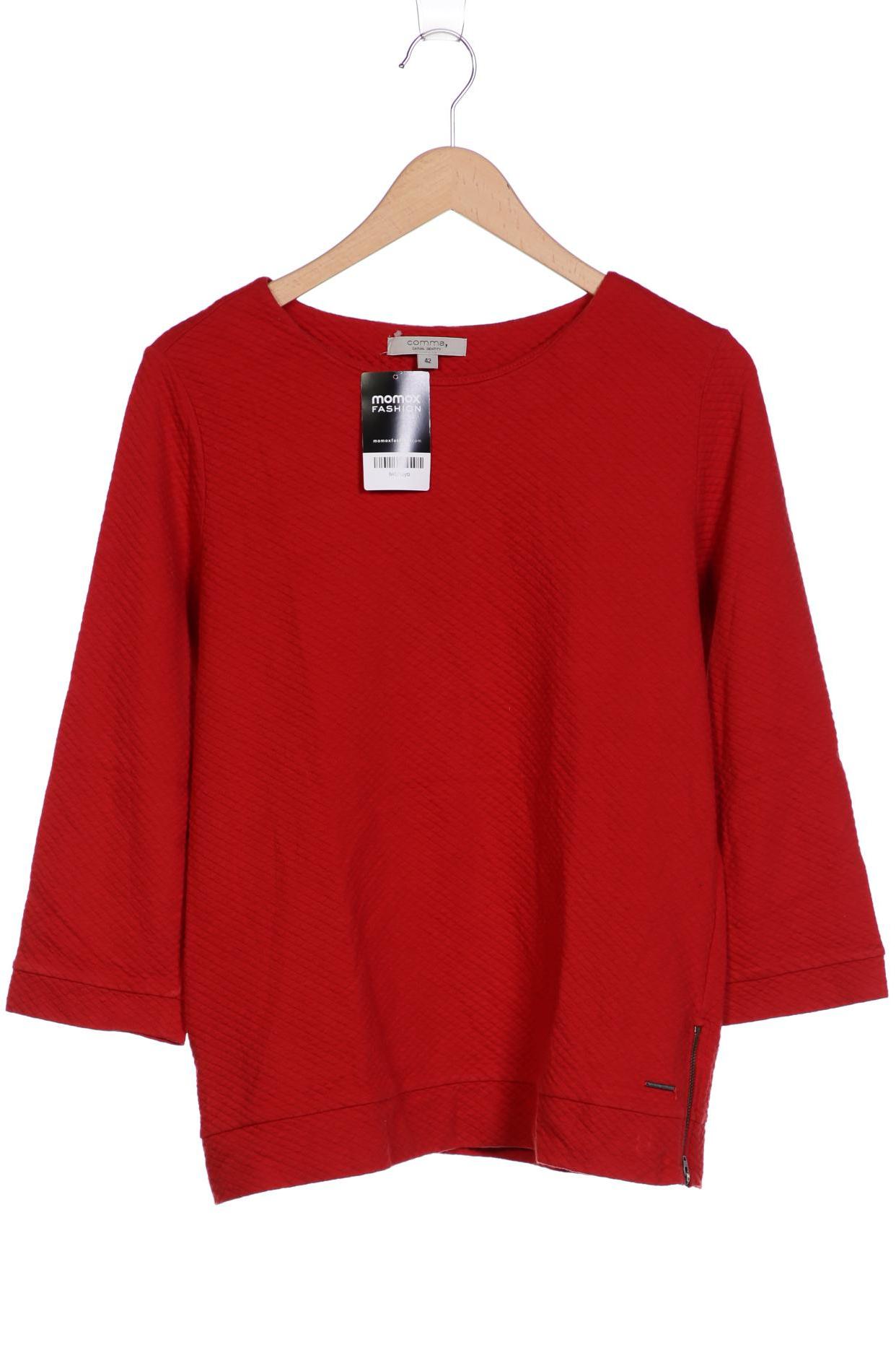 

Comma Damen Sweatshirt, rot