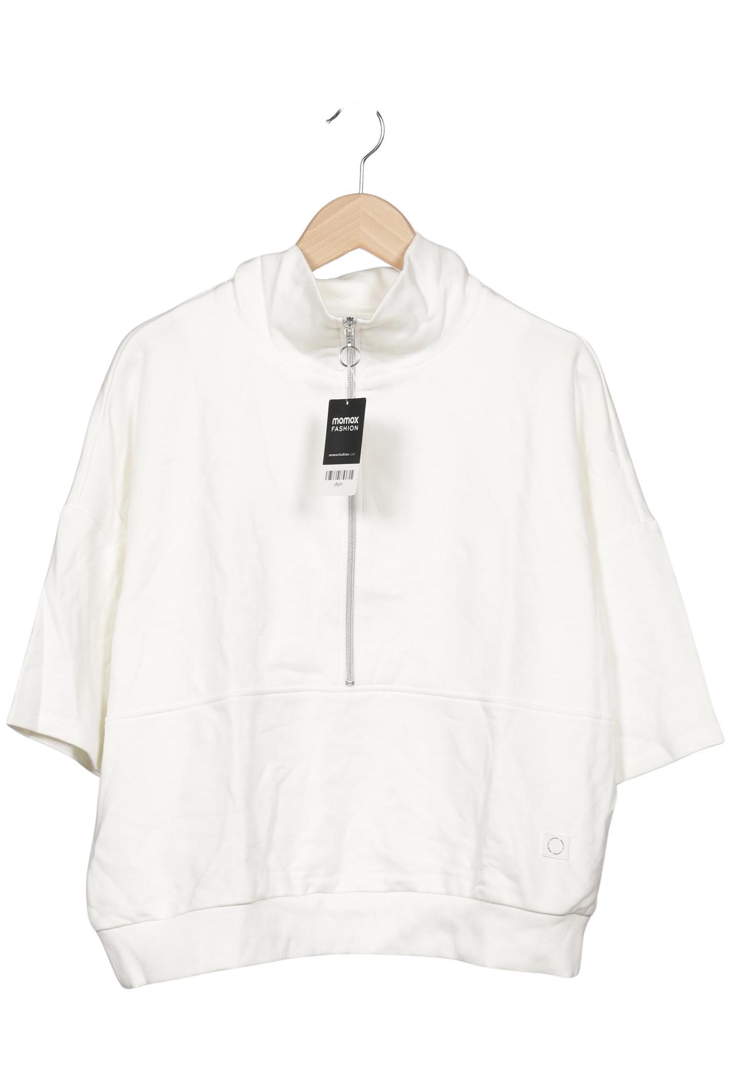 

Comma Damen Sweatshirt, weiß, Gr. 40