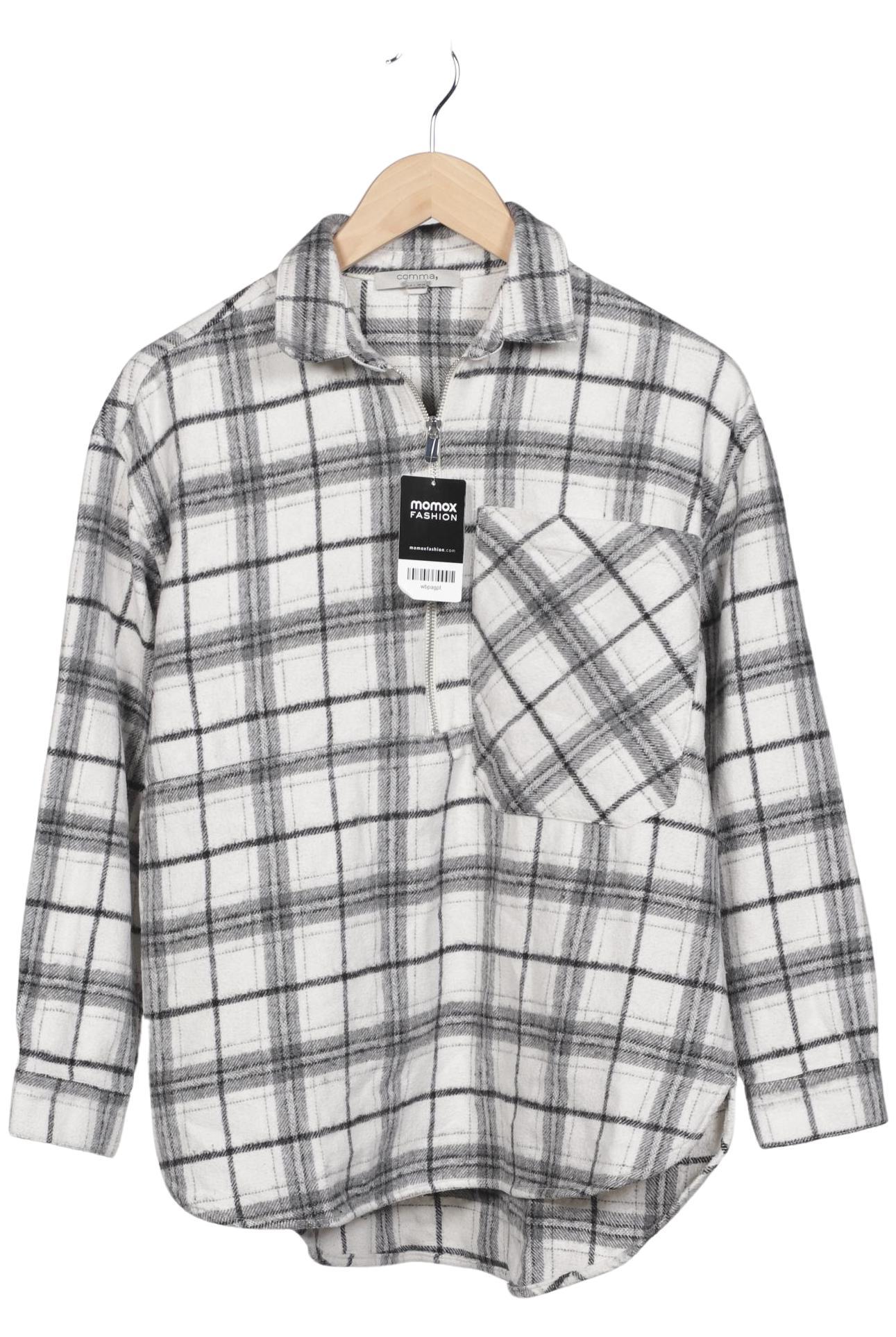 

Comma Damen Sweatshirt, weiß, Gr. 36