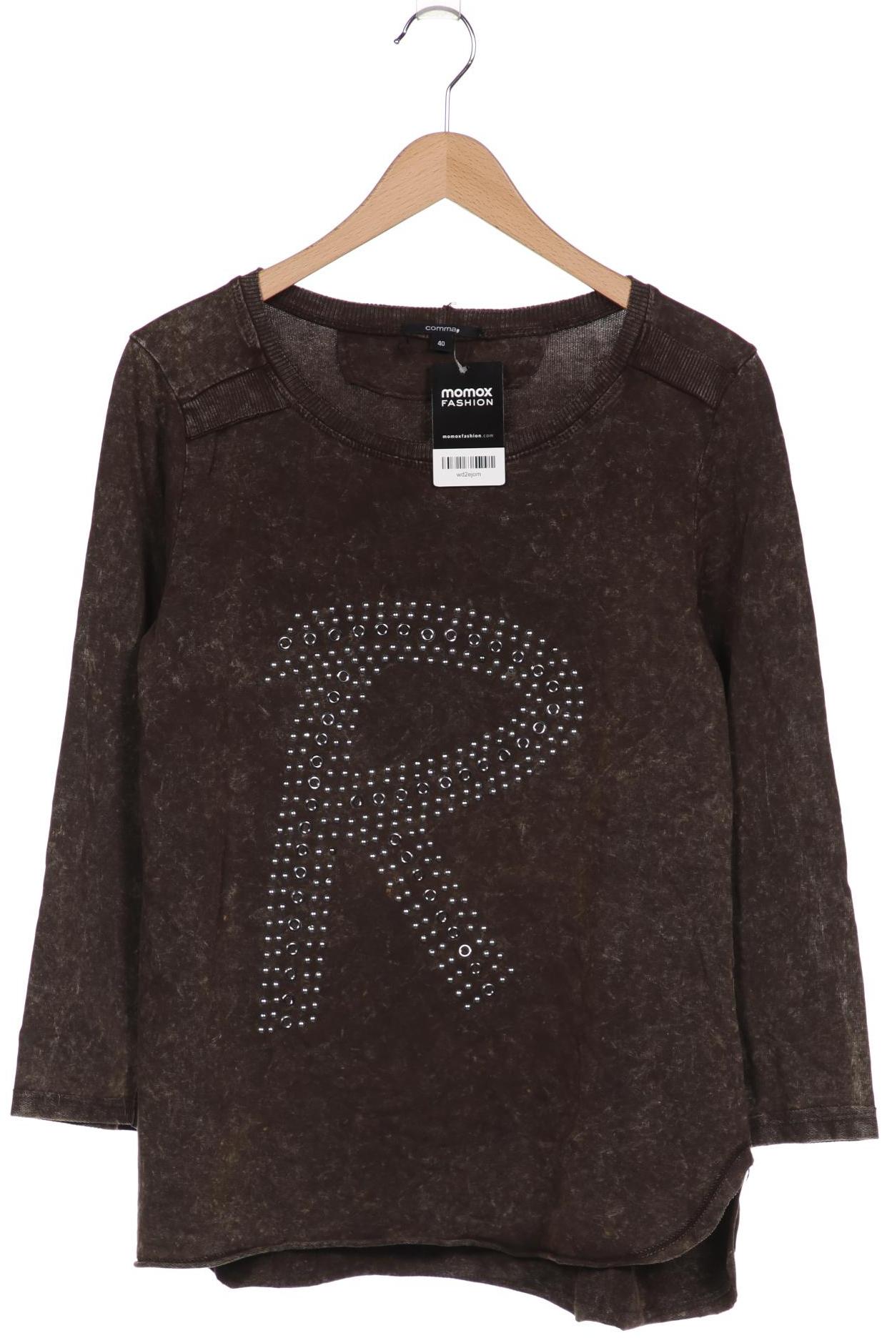 

Comma Damen Sweatshirt, braun, Gr. 40