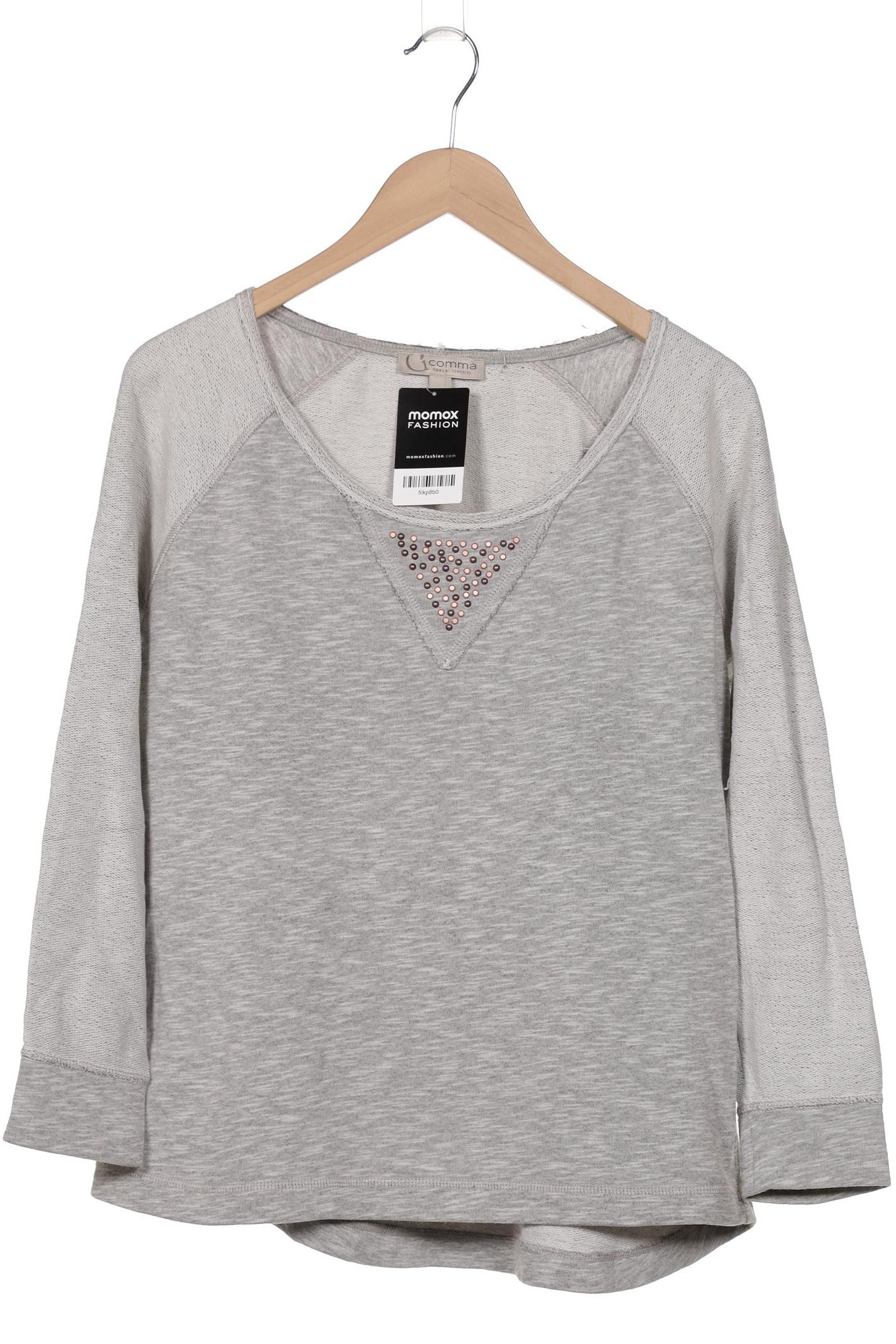 

Comma Damen Sweatshirt, grau, Gr. 40