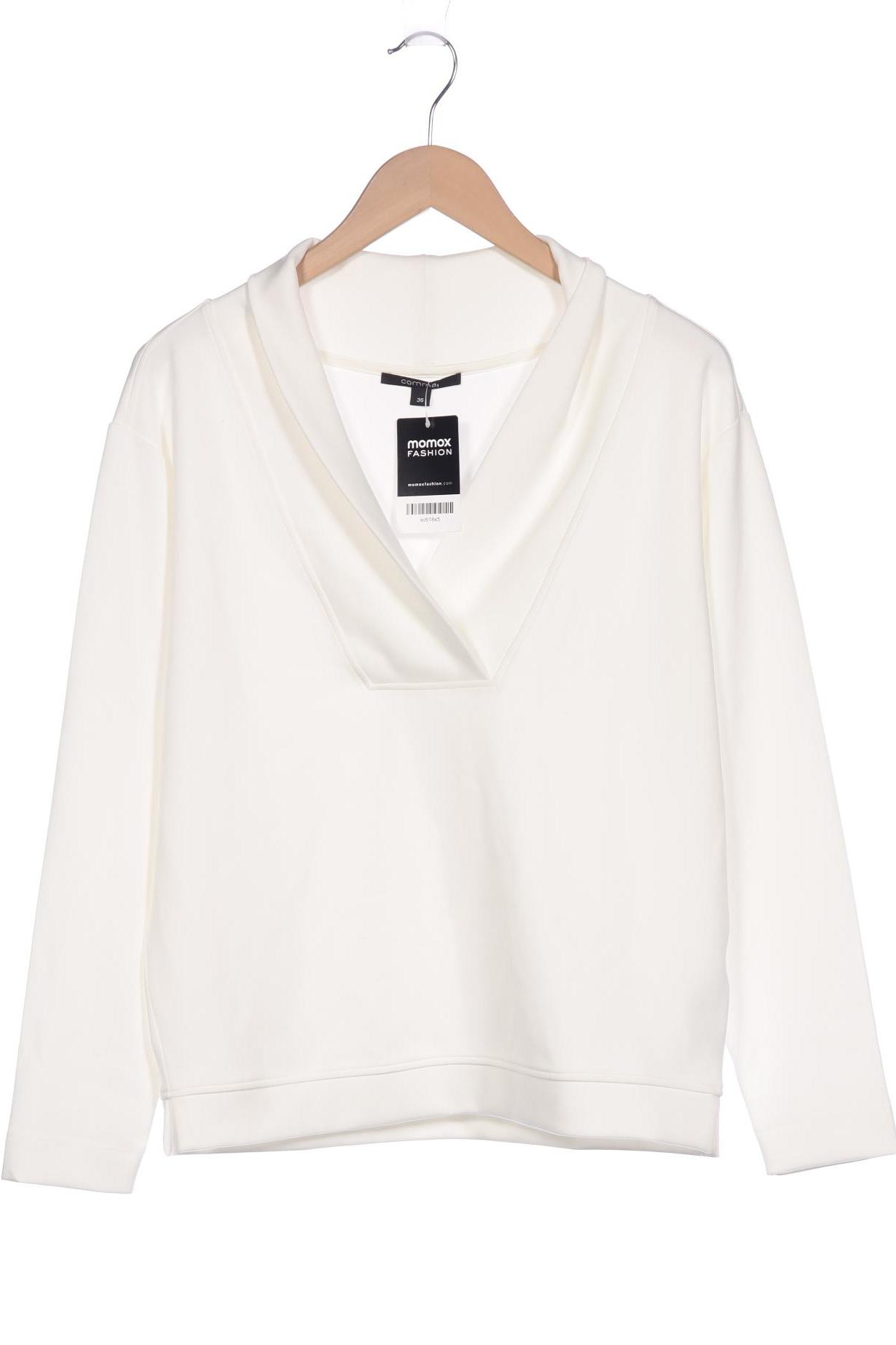

Comma Damen Sweatshirt, weiß, Gr. 36
