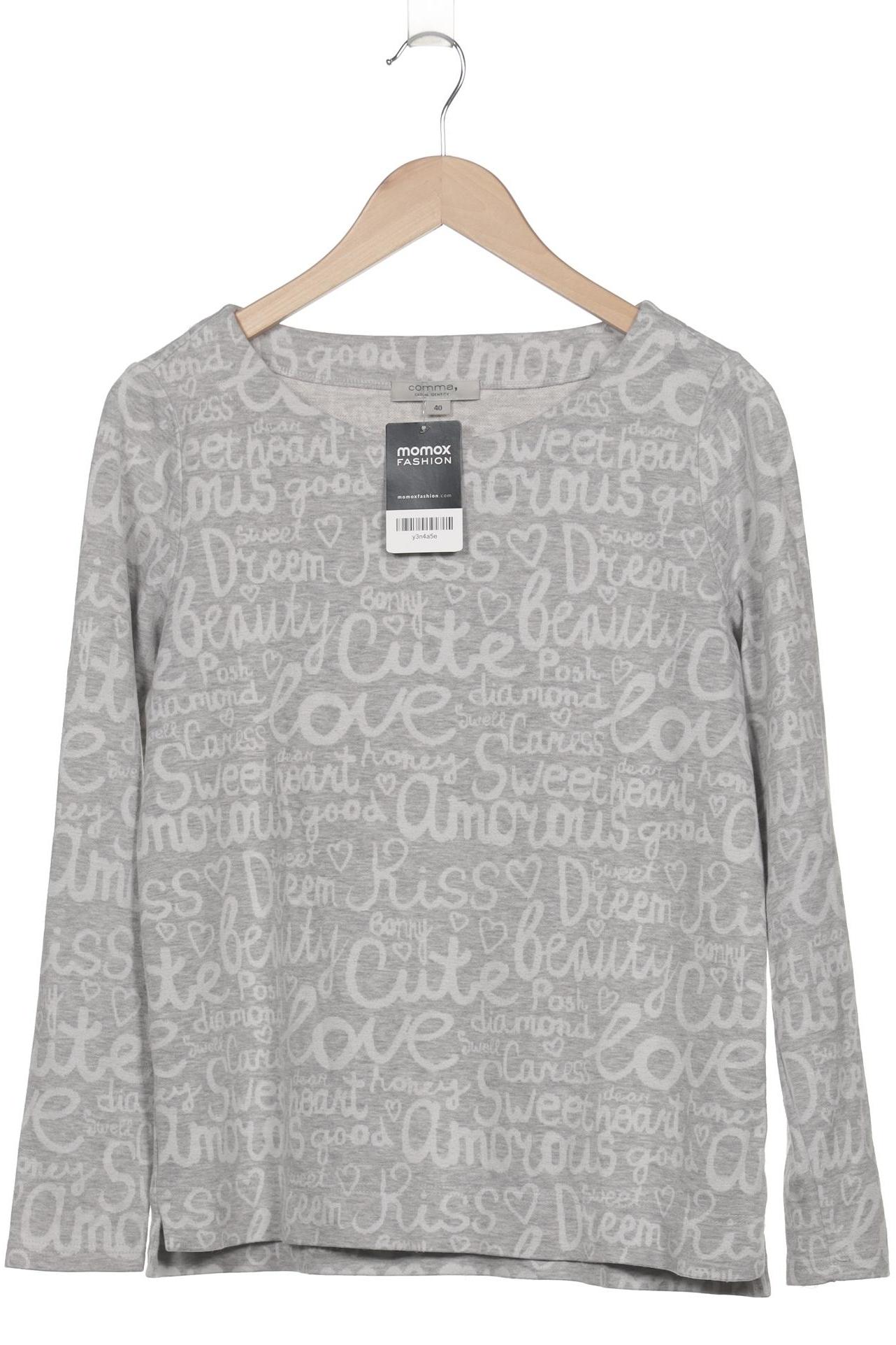

Comma Damen Sweatshirt, grau, Gr. 40