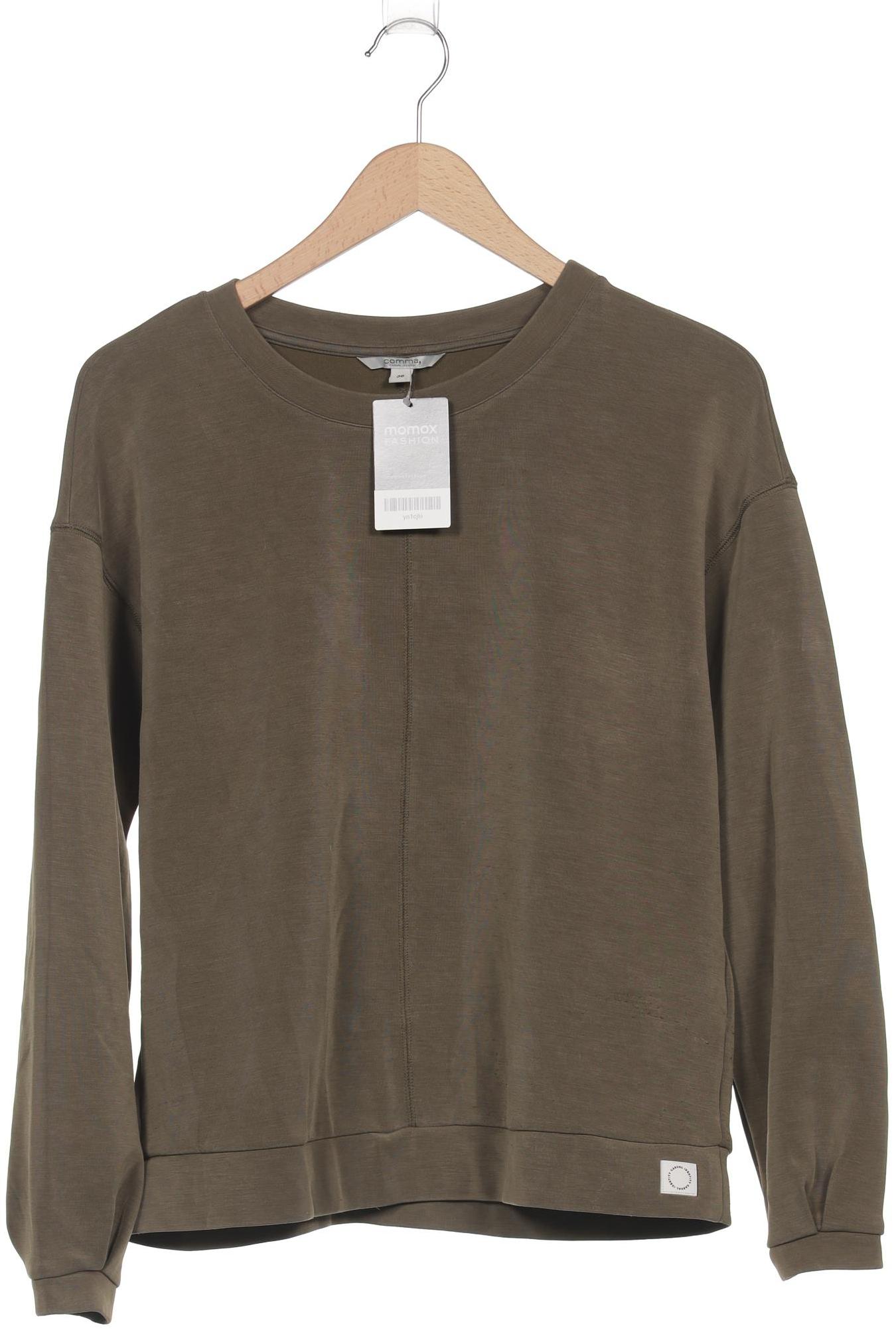 

Comma Damen Sweatshirt, grün, Gr. 36