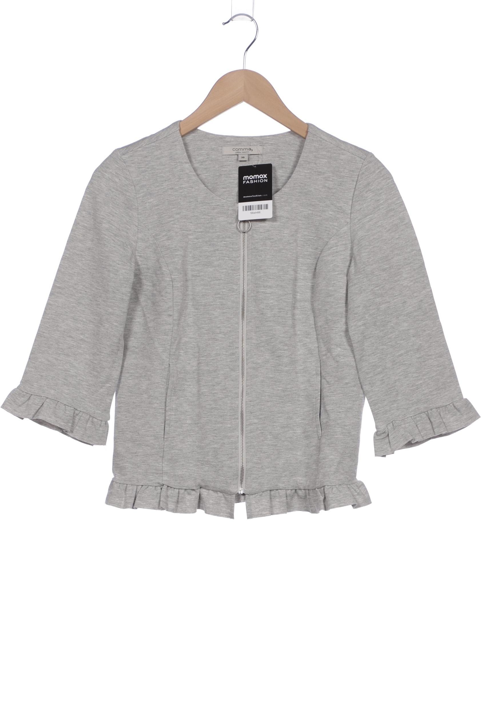 

Comma Damen Sweatshirt, grau, Gr. 36