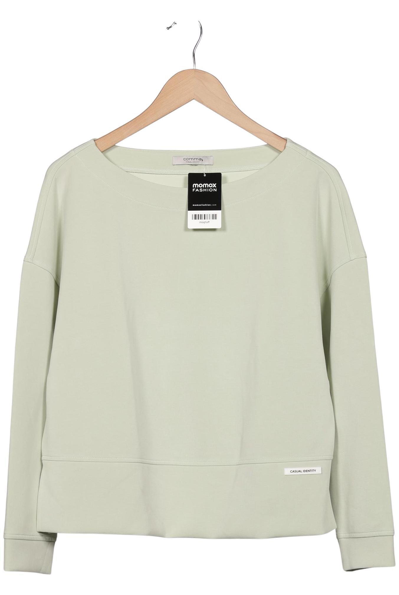 

Comma Damen Sweatshirt, hellgrün, Gr. 40
