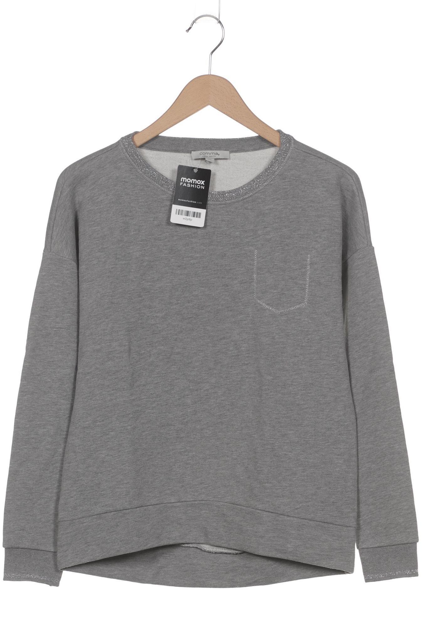 

Comma Damen Sweatshirt, grau, Gr. 34