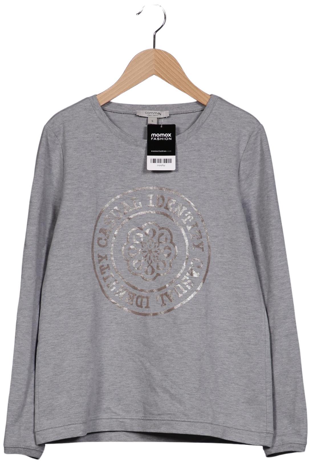 

Comma Damen Sweatshirt, grau, Gr. 36
