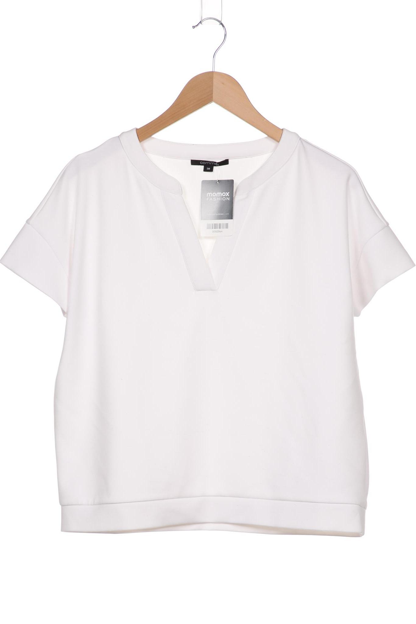 

Comma Damen T-Shirt, weiß